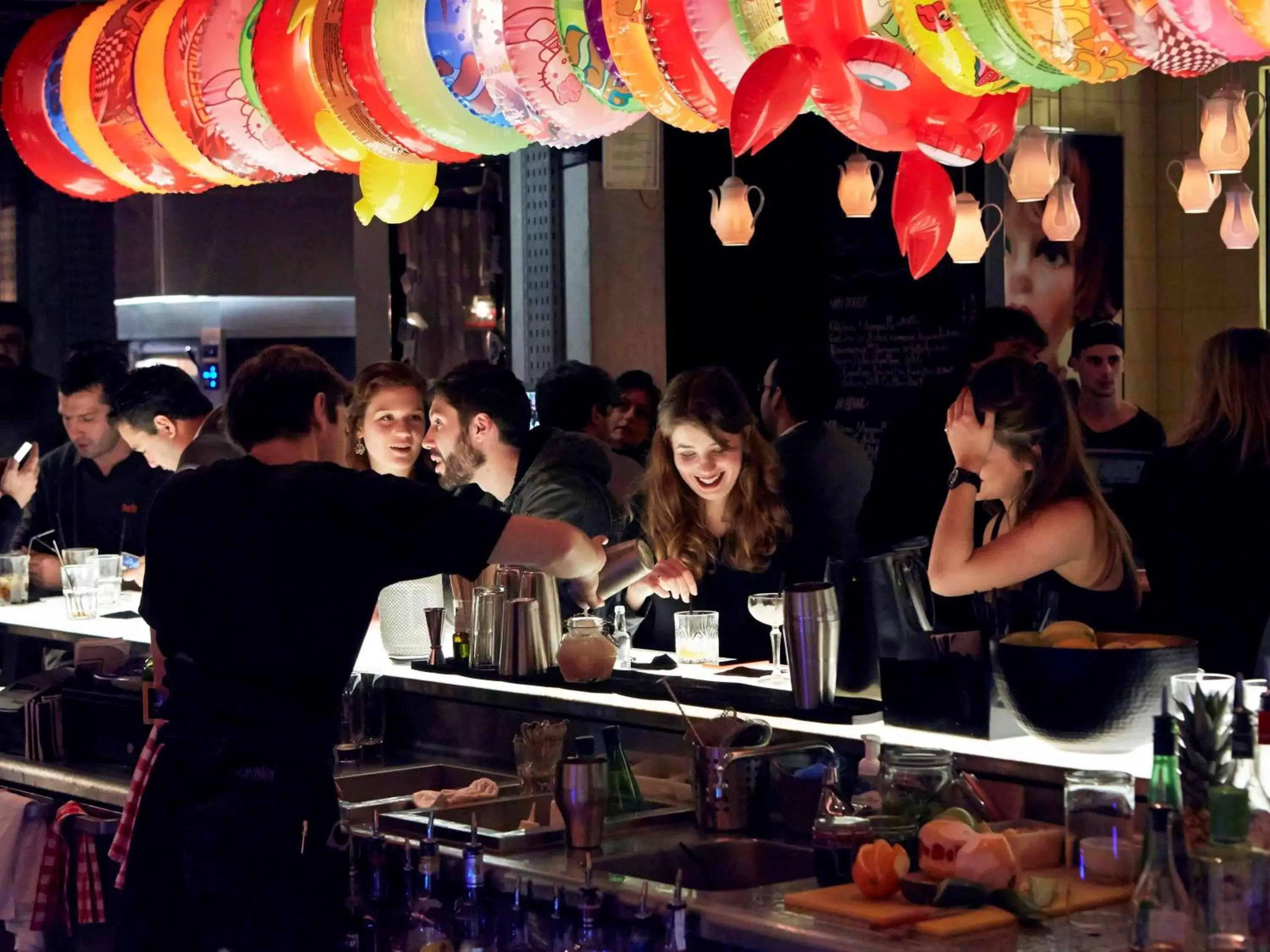 Lounge or bar in Mama Shelter Bordeaux Centre