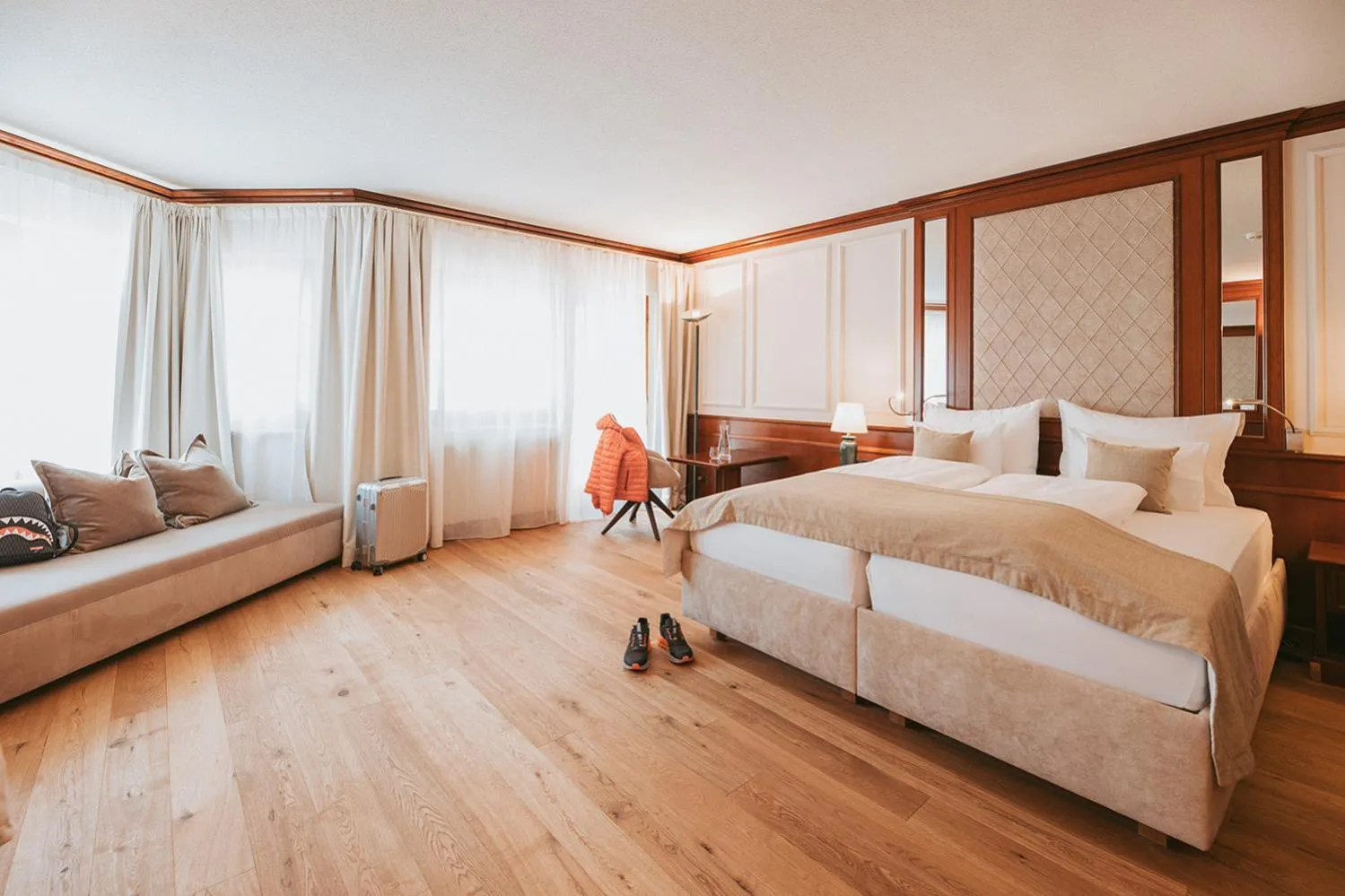 Photo of the whole room, Bed in MANNI das Hotel