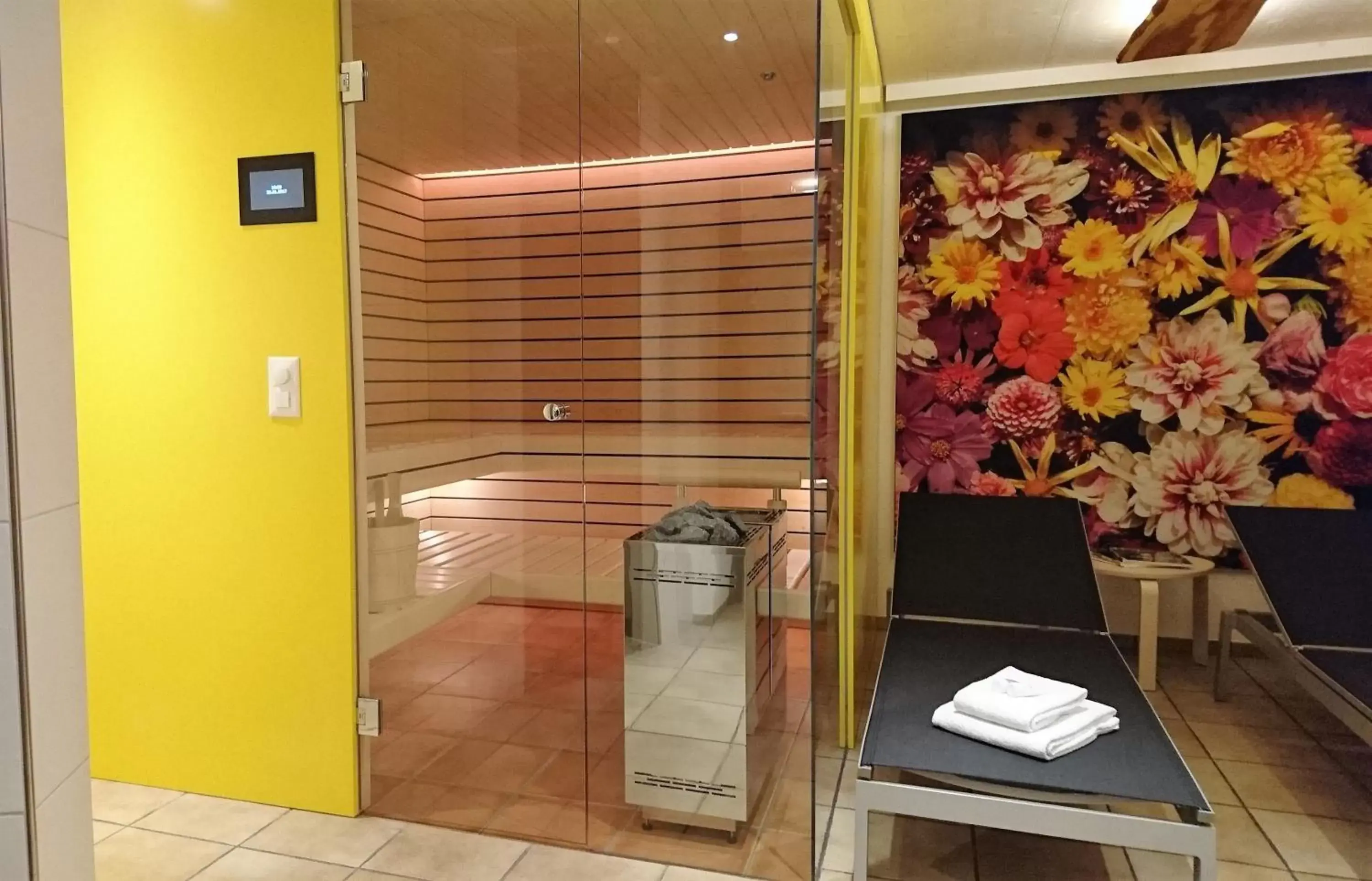 Sauna, Bathroom in Hotel Promenade