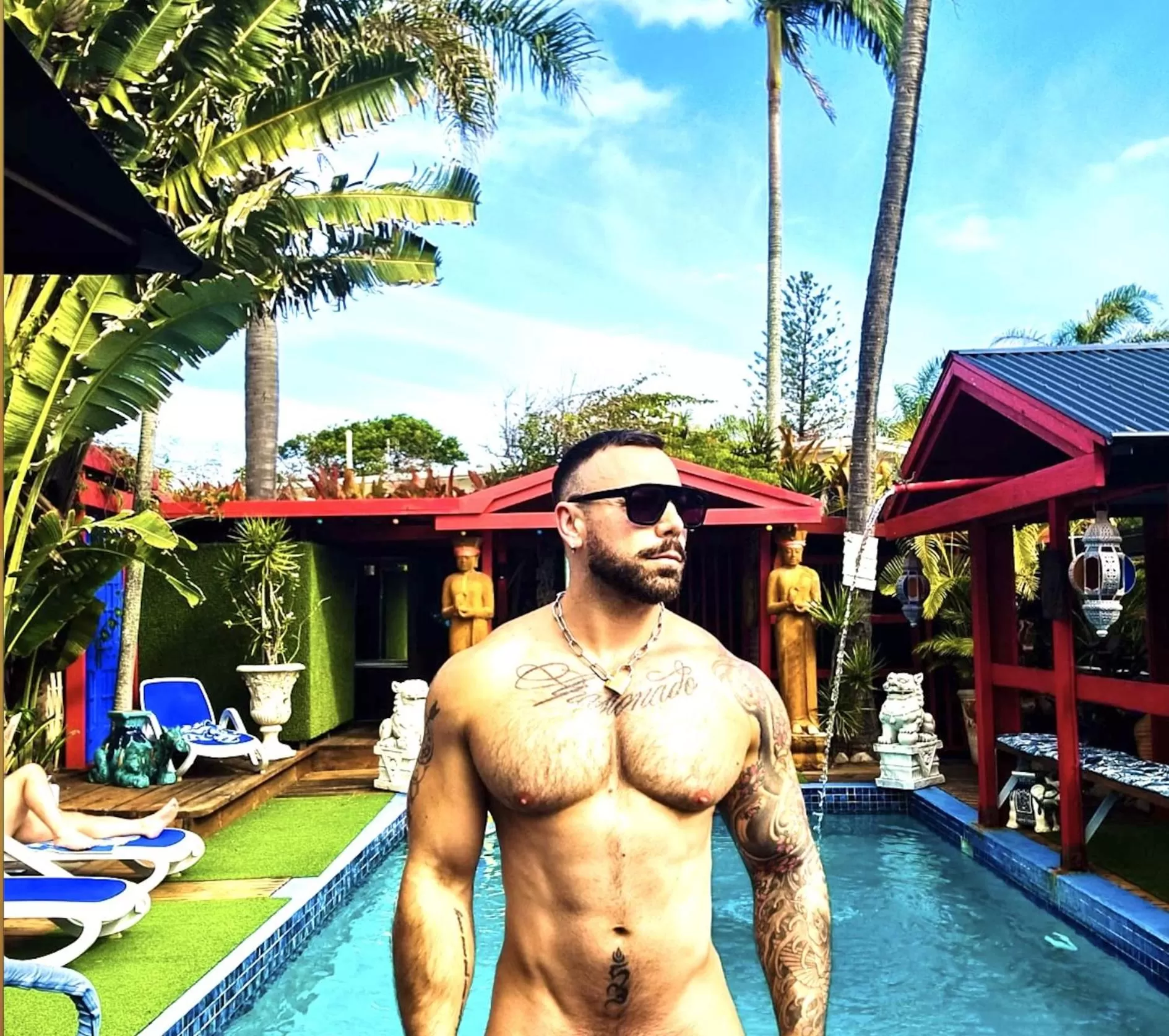 People in Hideaway Noosa Men Only Beach Resort