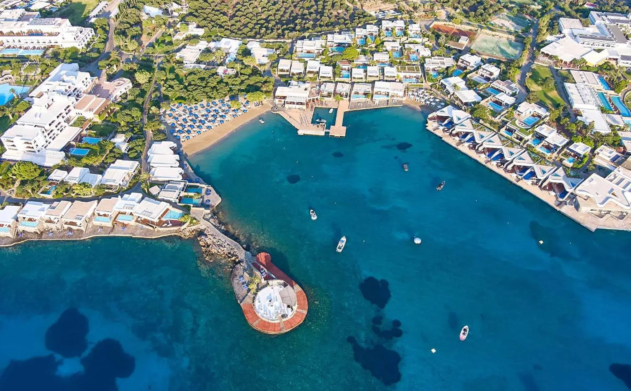 Property building, Bird's-eye View in Elounda Beach Hotel & Villas, a Member of the Leading Hotels of the World