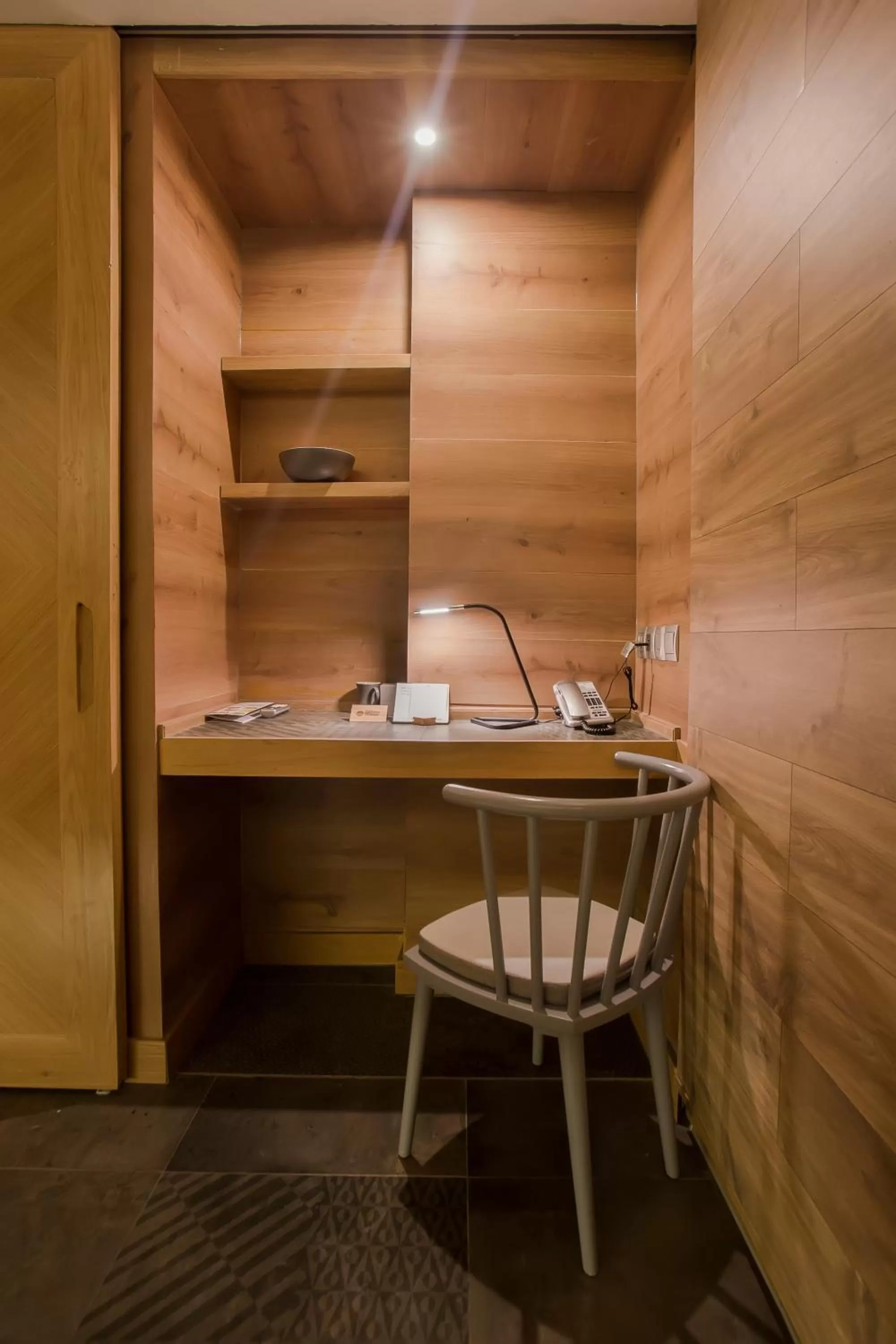 Decorative detail in Fusion Suites Saigon