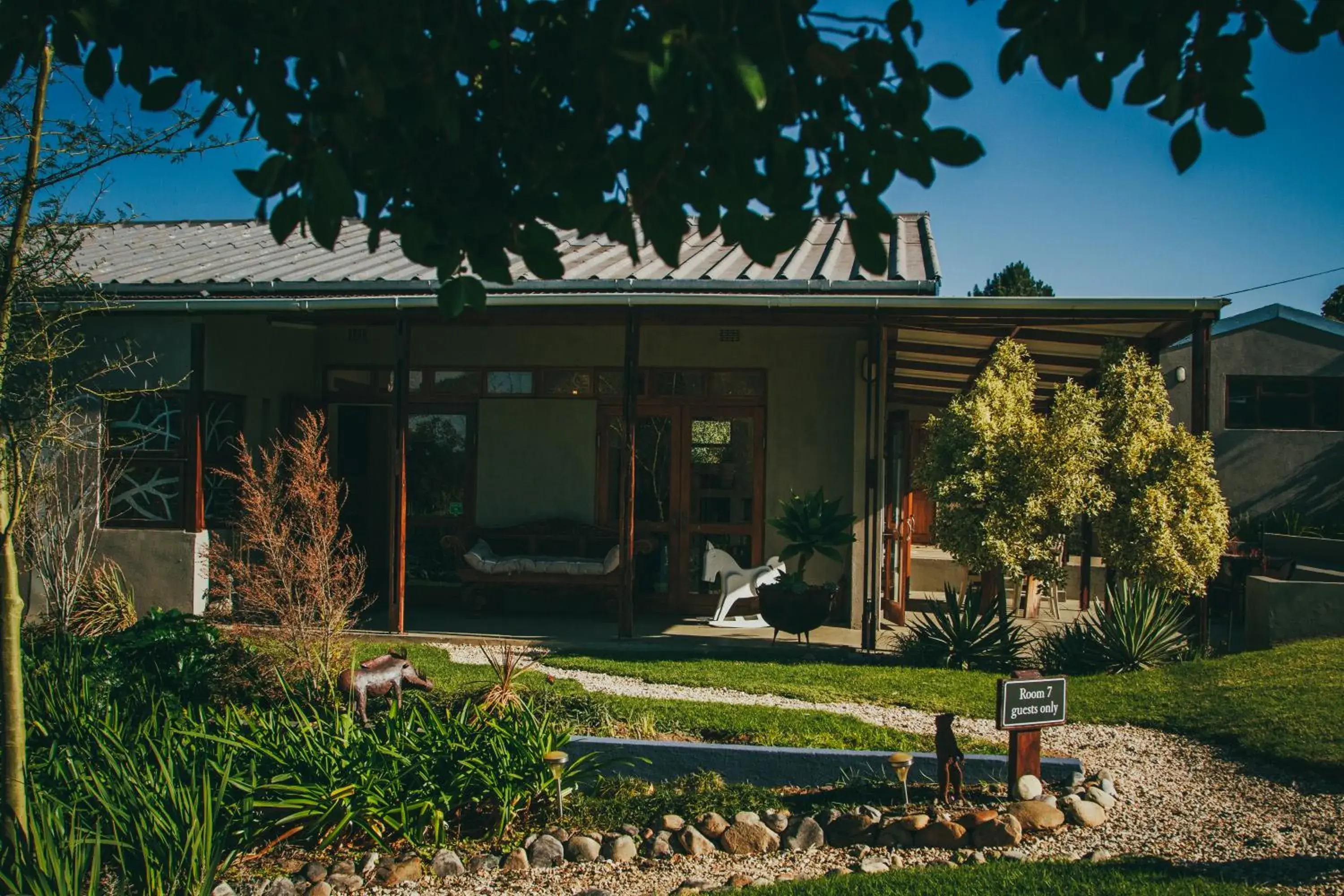 Facade/entrance, Property Building in A Hilltop Country Retreat