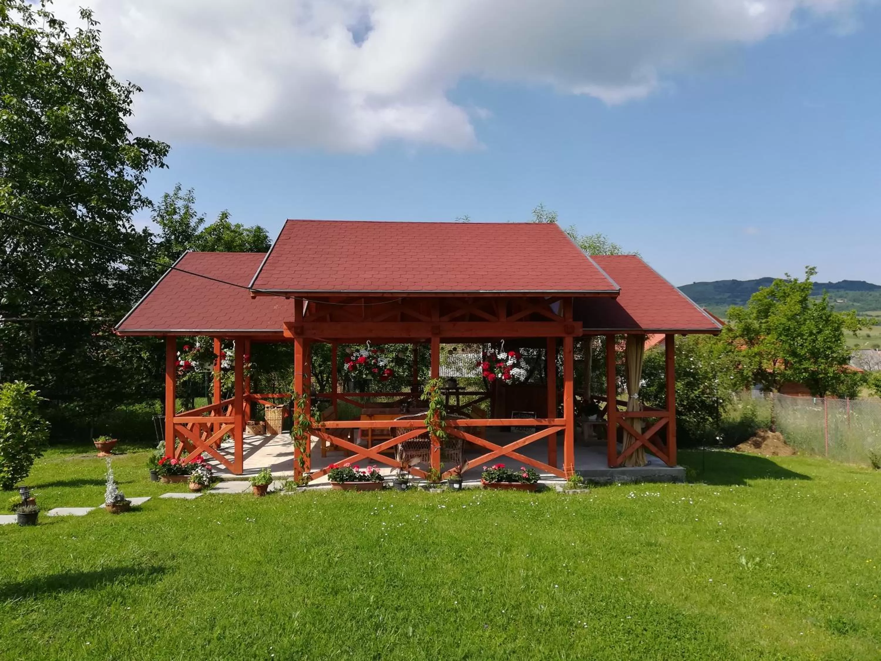 Garden in Nárcisz B&B