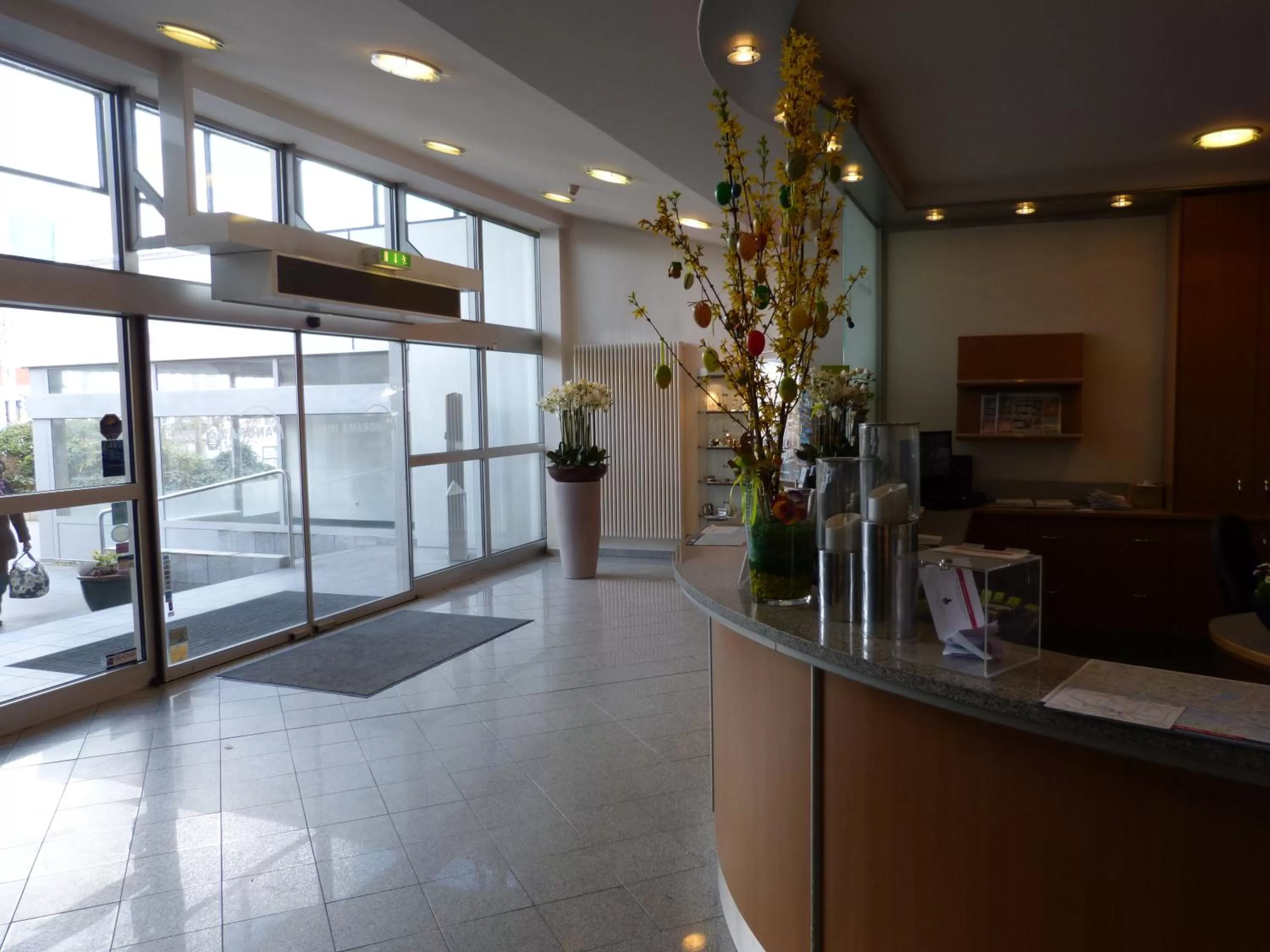 Lobby or reception in Panorama Inn Hotel und Boardinghaus
