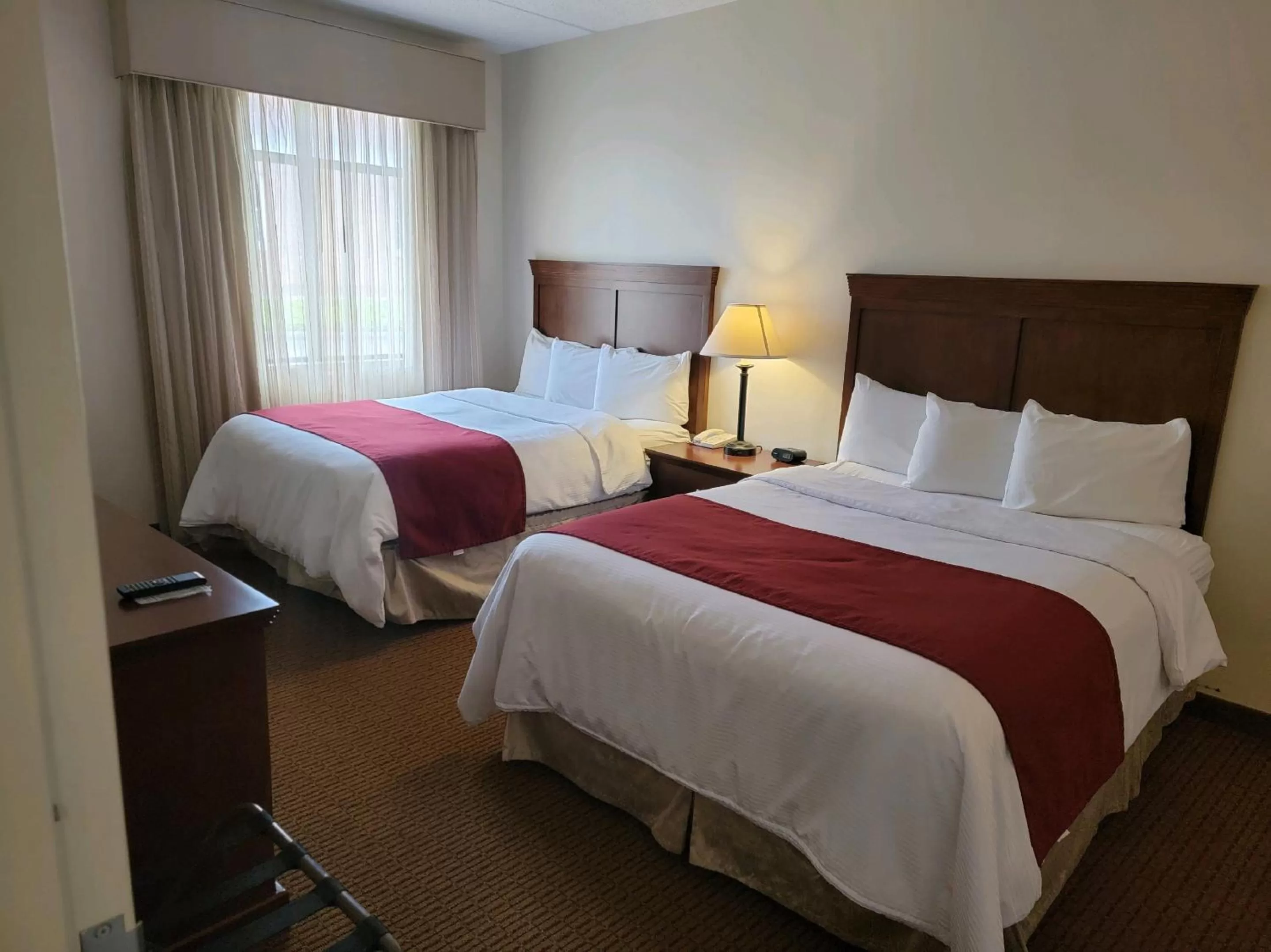 Bed in Penn Wells Lodge