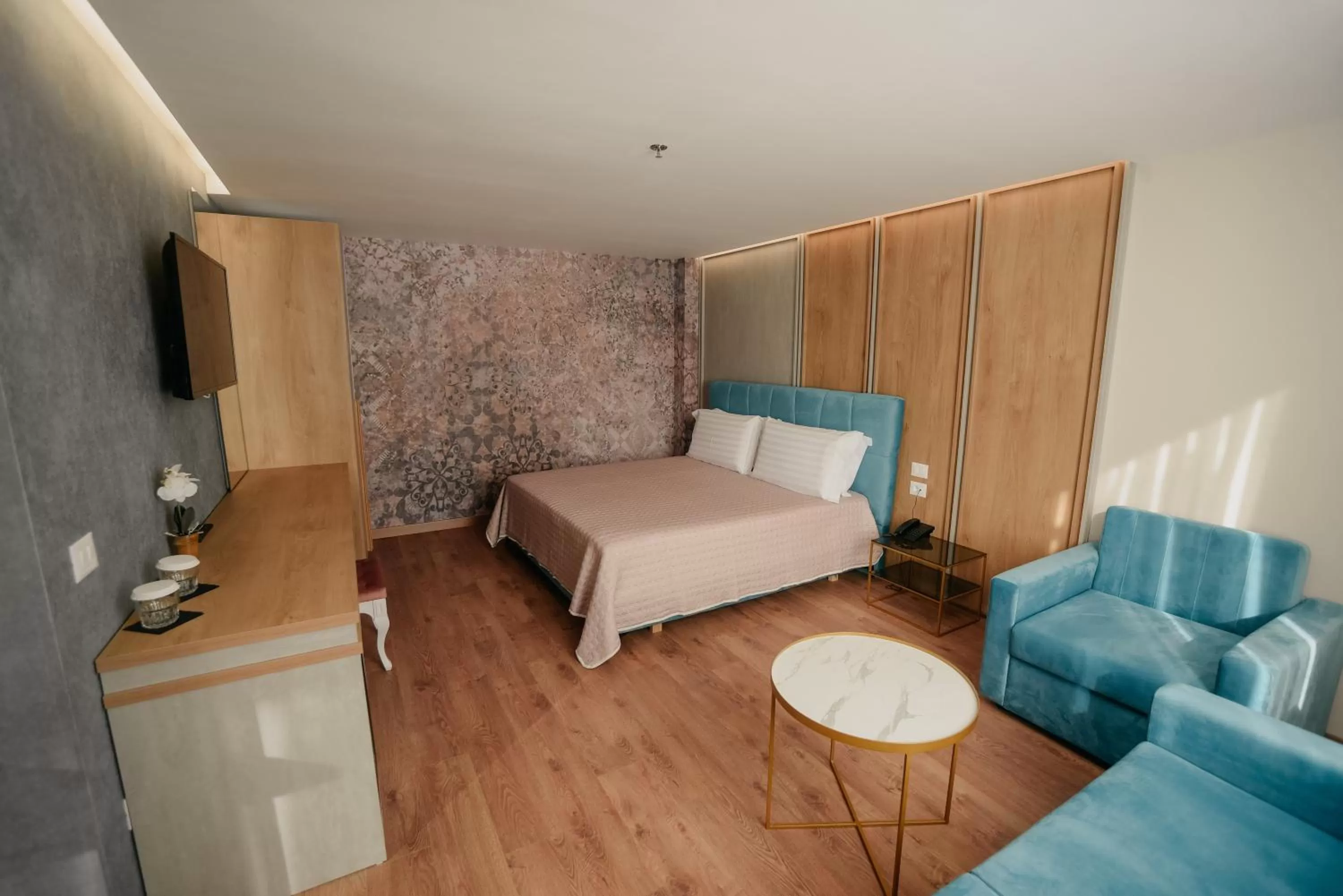 Seating area in Martiness Hotel Durres