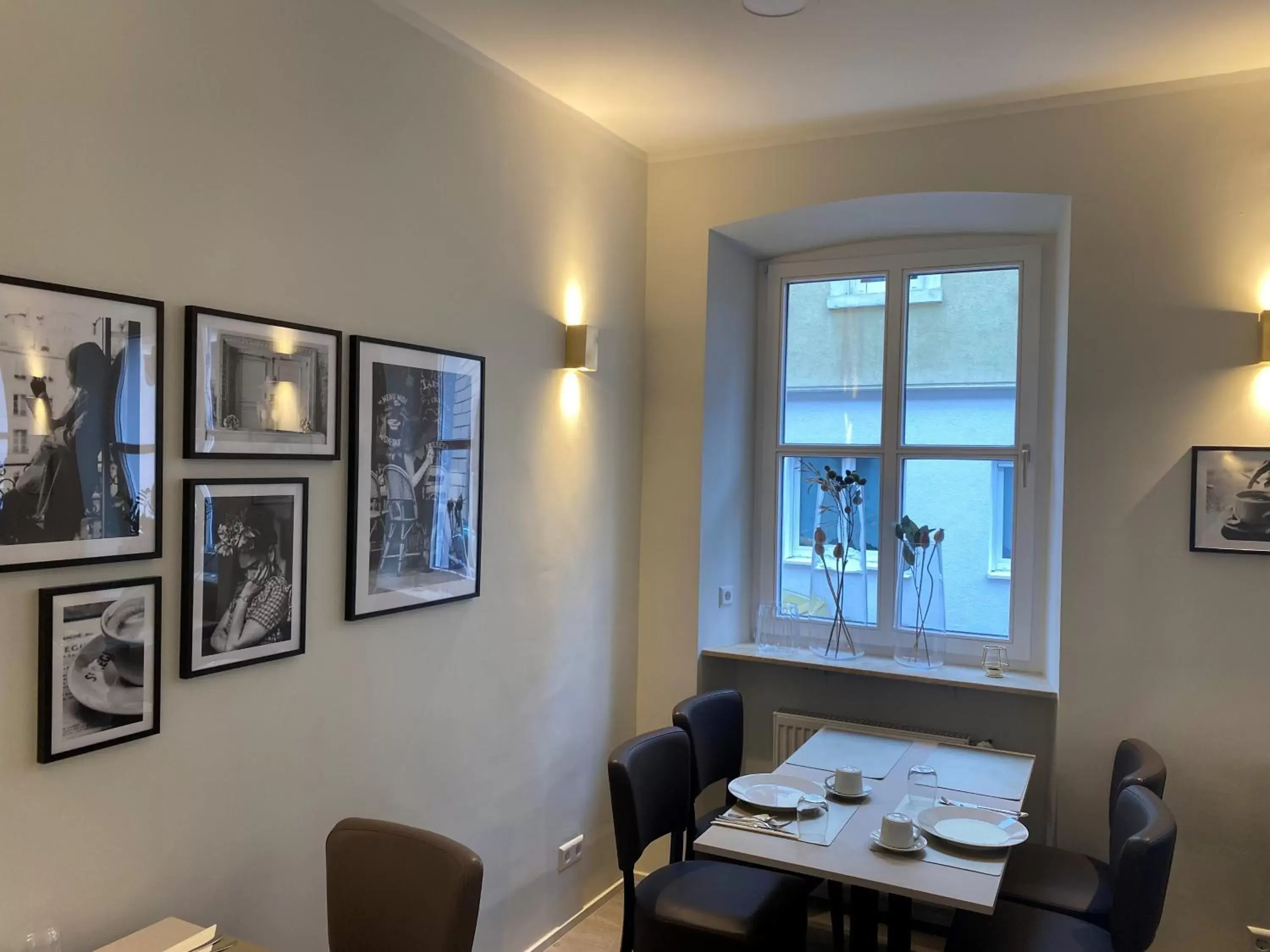 Dining area in Hotel Quartier 8