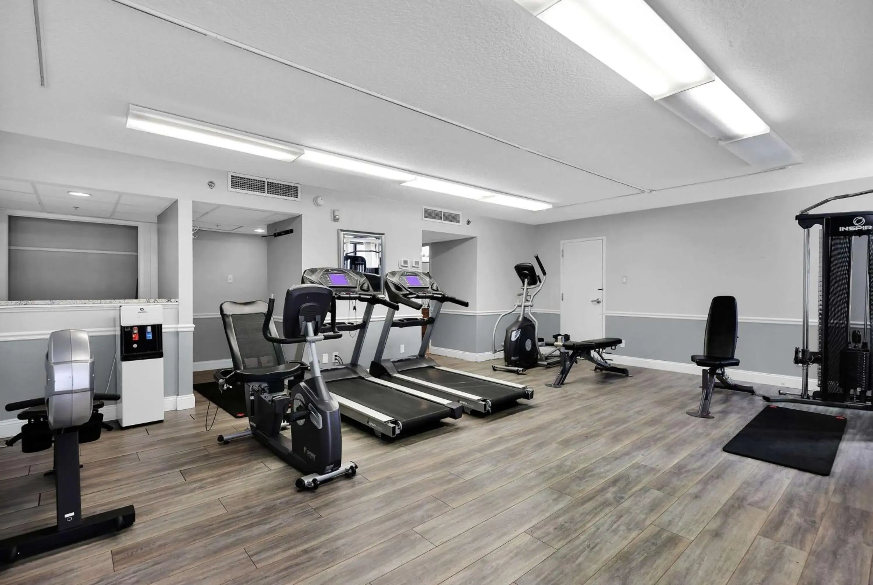 Fitness centre/facilities, Fitness Center/Facilities in Ramada by Wyndham Jacksonville I-95 by Butler Blvd