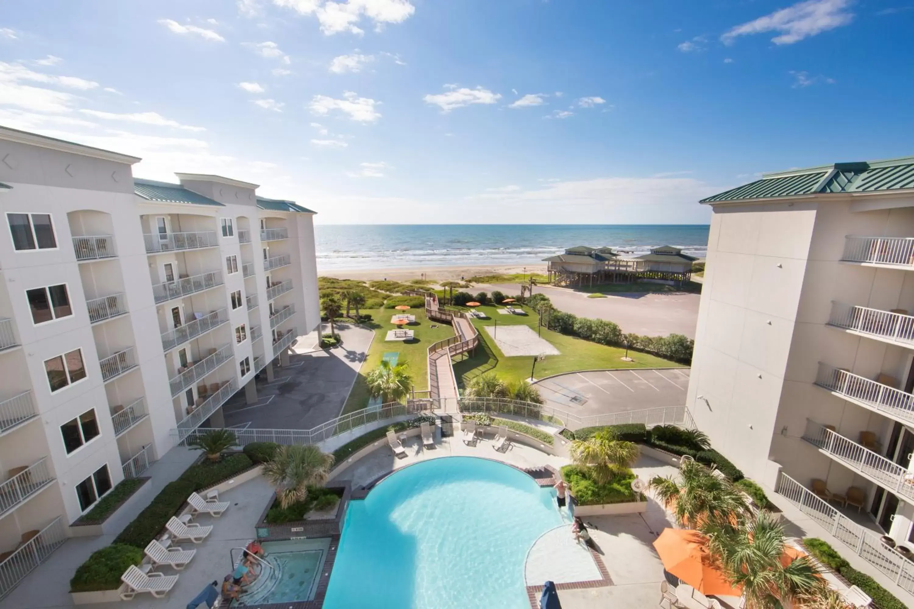 Swimming pool, Pool View in Holiday Inn Club Vacations Galveston Beach Resort, an IHG Hotel