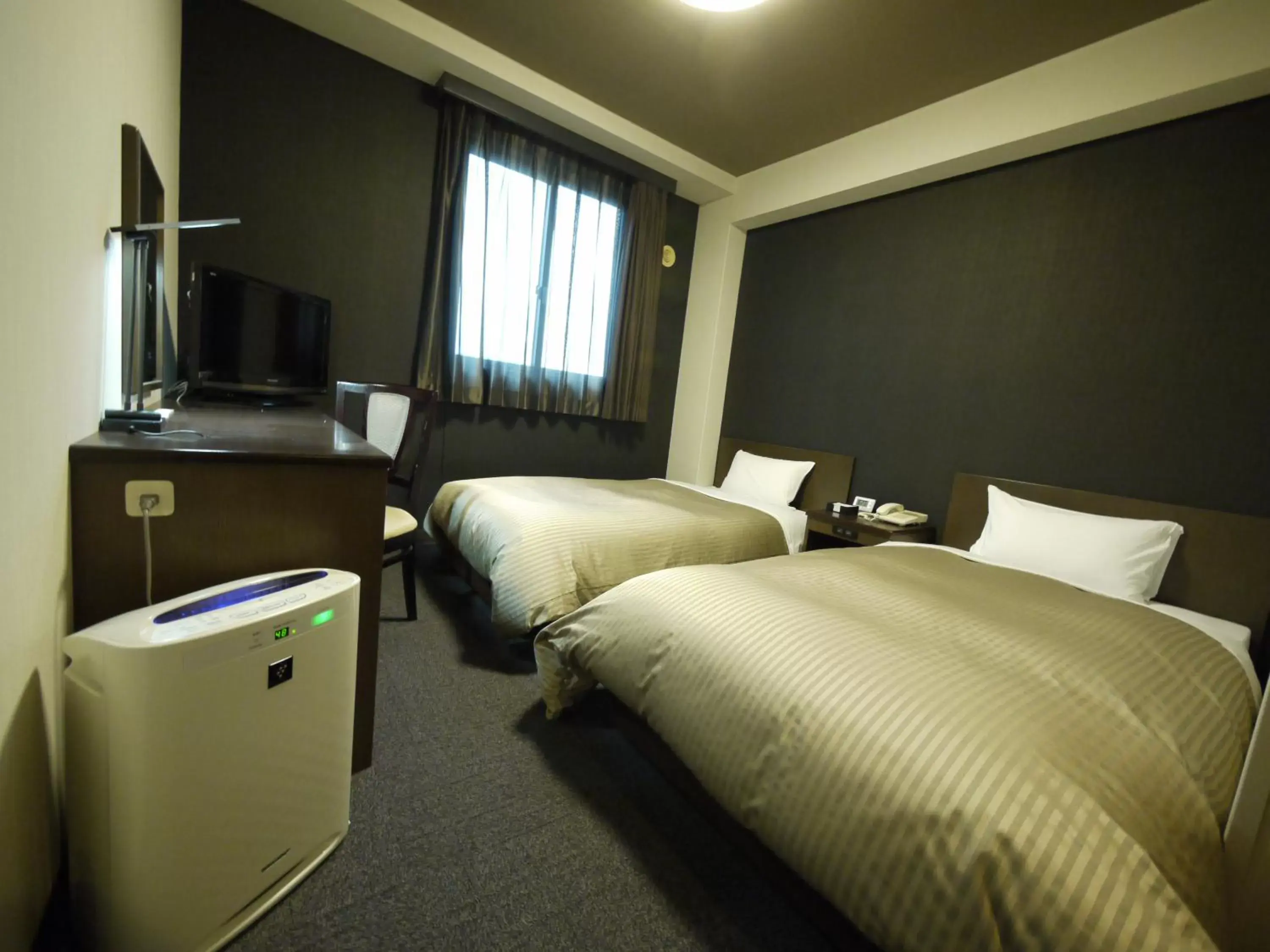 Bed in Hotel Route-Inn Court Kofu Isawa