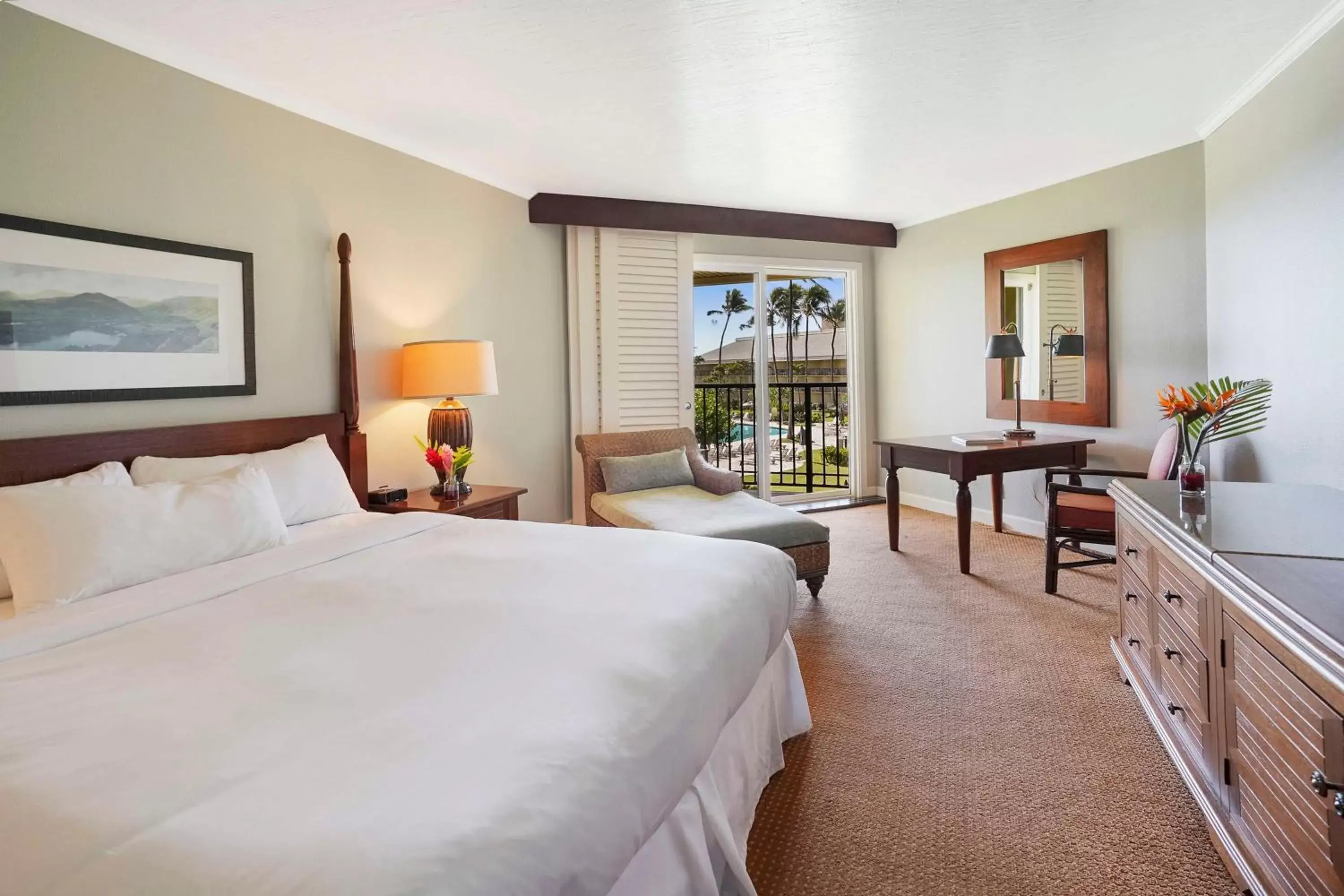 Bedroom in OUTRIGGER Kaua'i Beach Resort & Spa