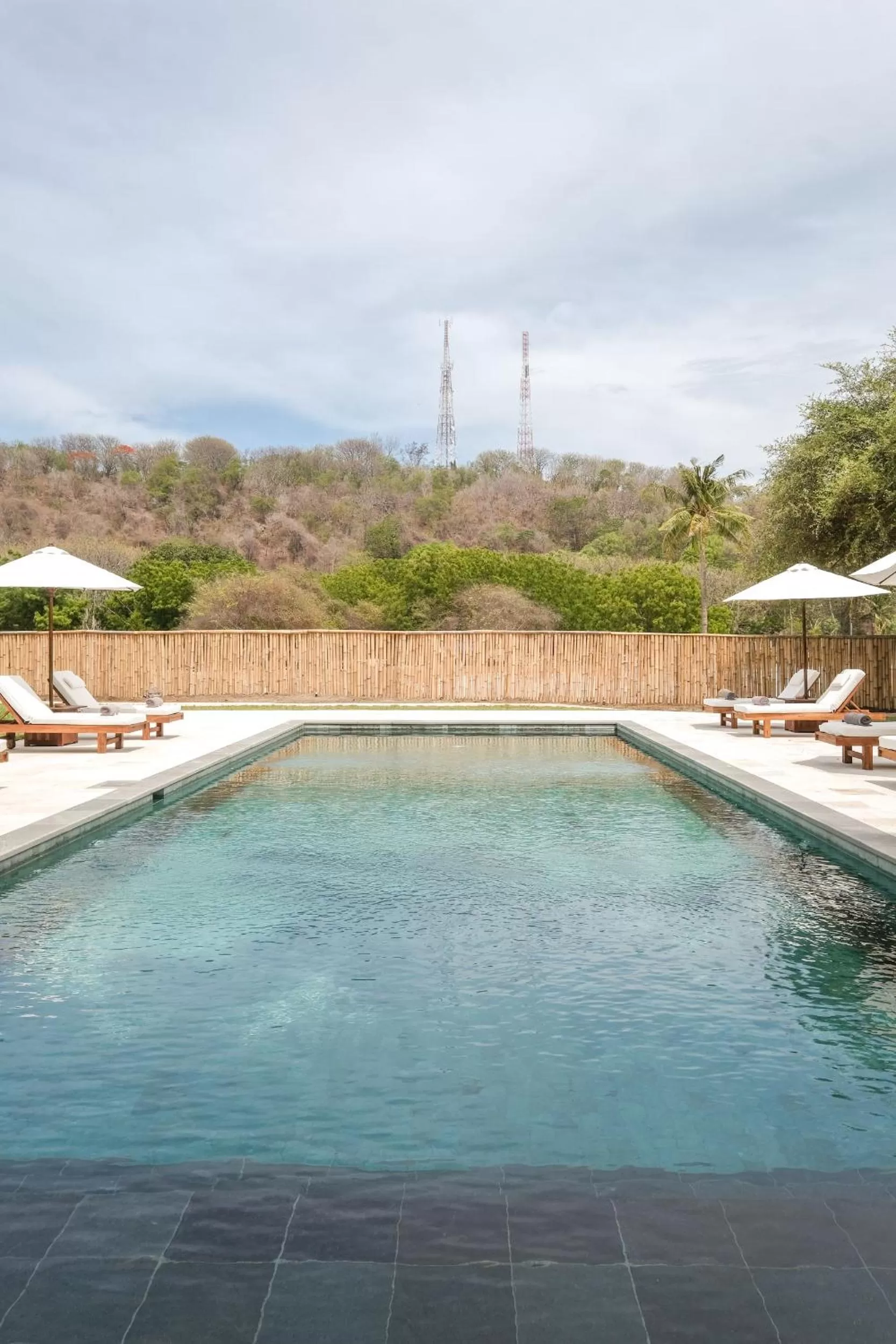 Swimming pool in Pondok Santi Estate