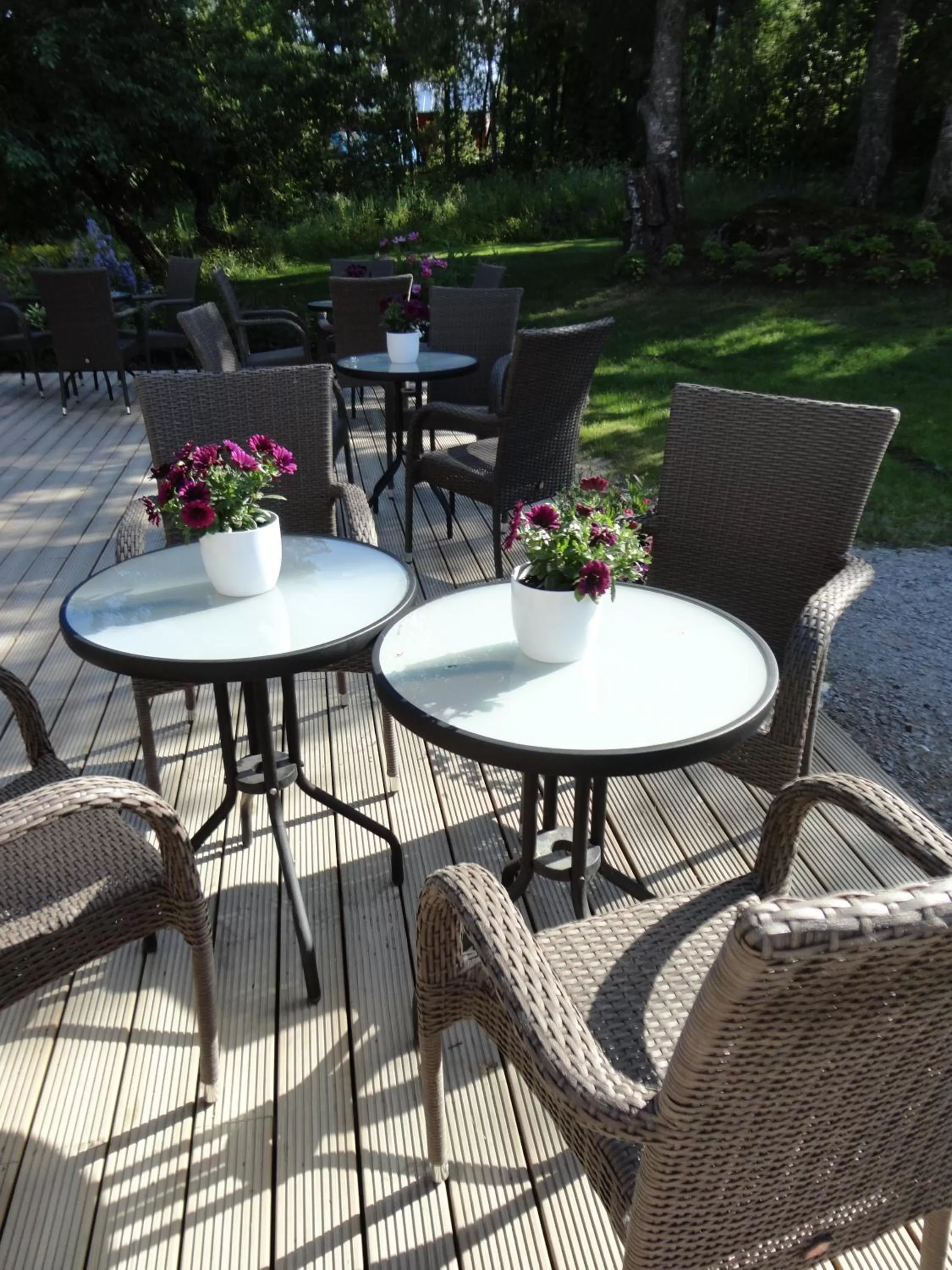 Patio in Varjola Holiday Center