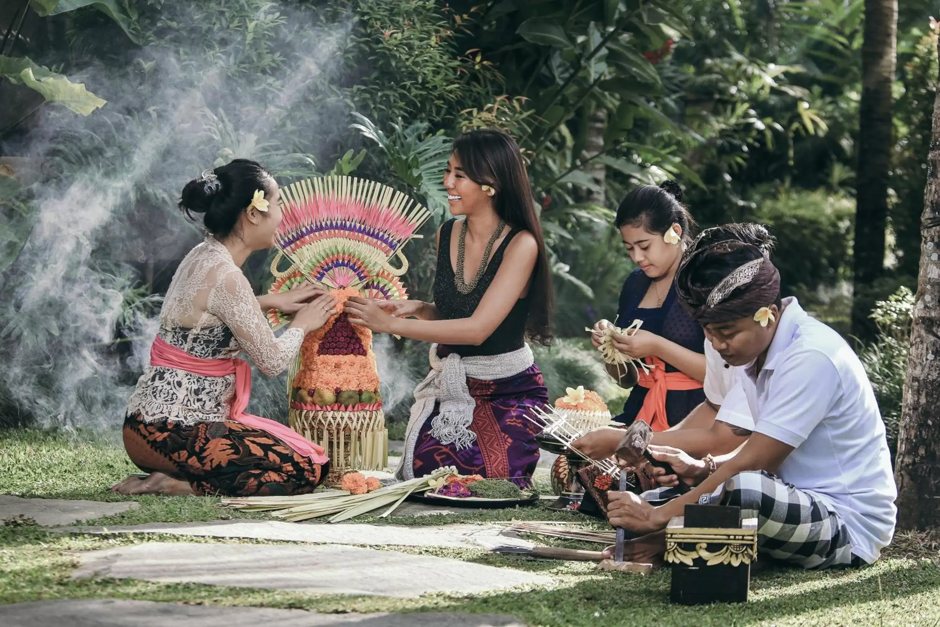 Garden view in The Sankara Resort by Pramana