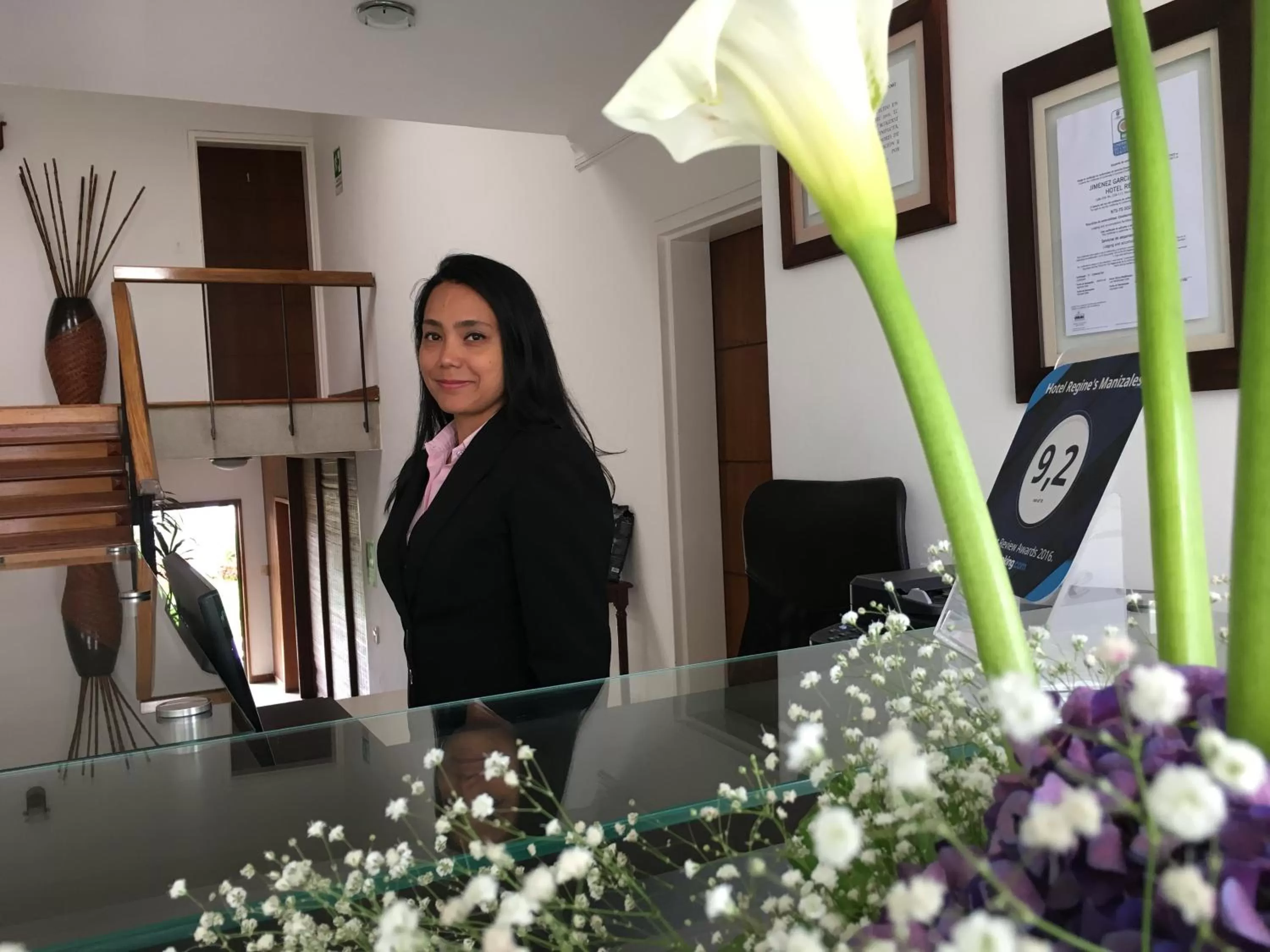 Facade/entrance in Hotel Regine's Manizales