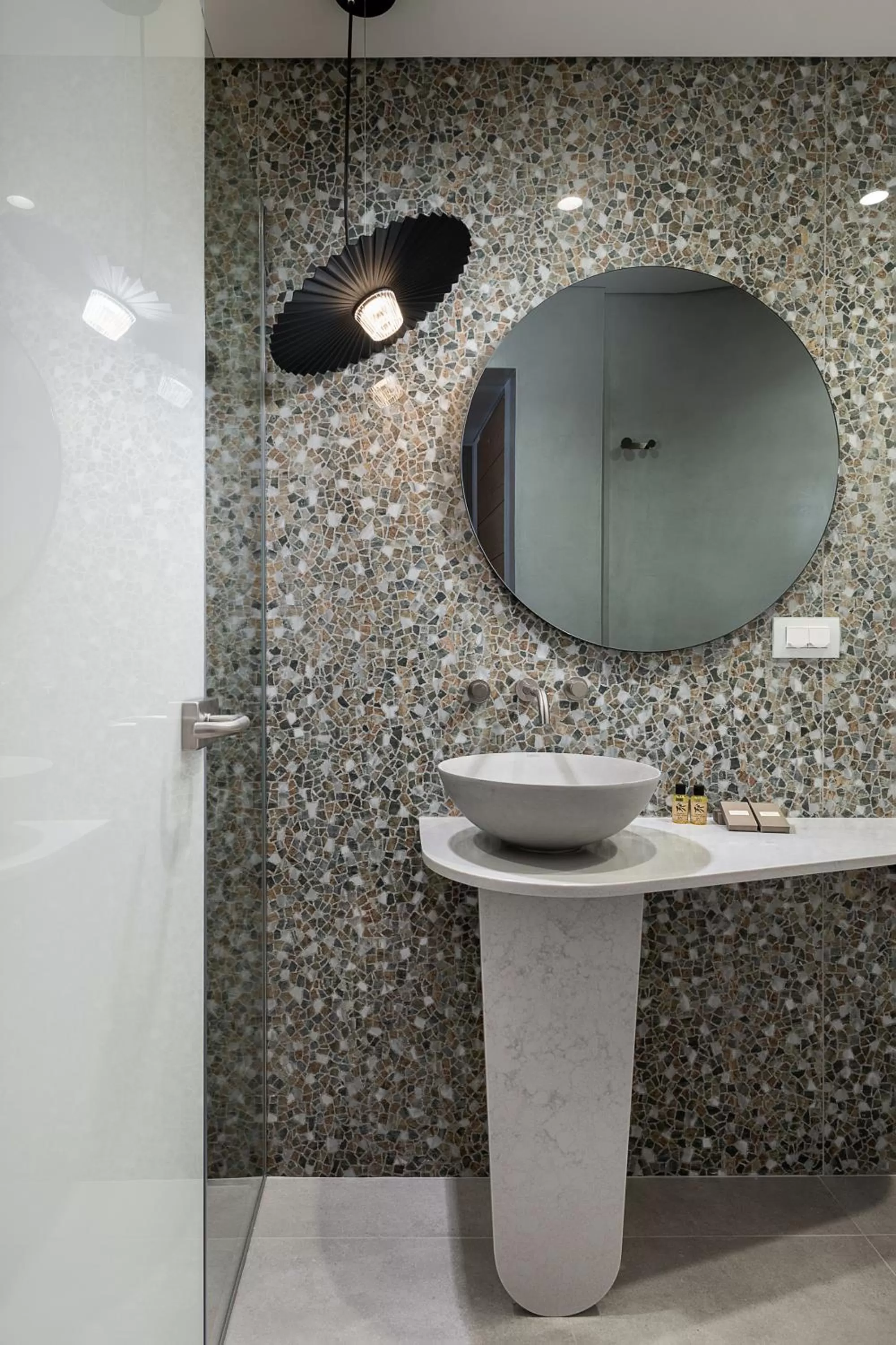 Bathroom in Ionas Boutique Hotel