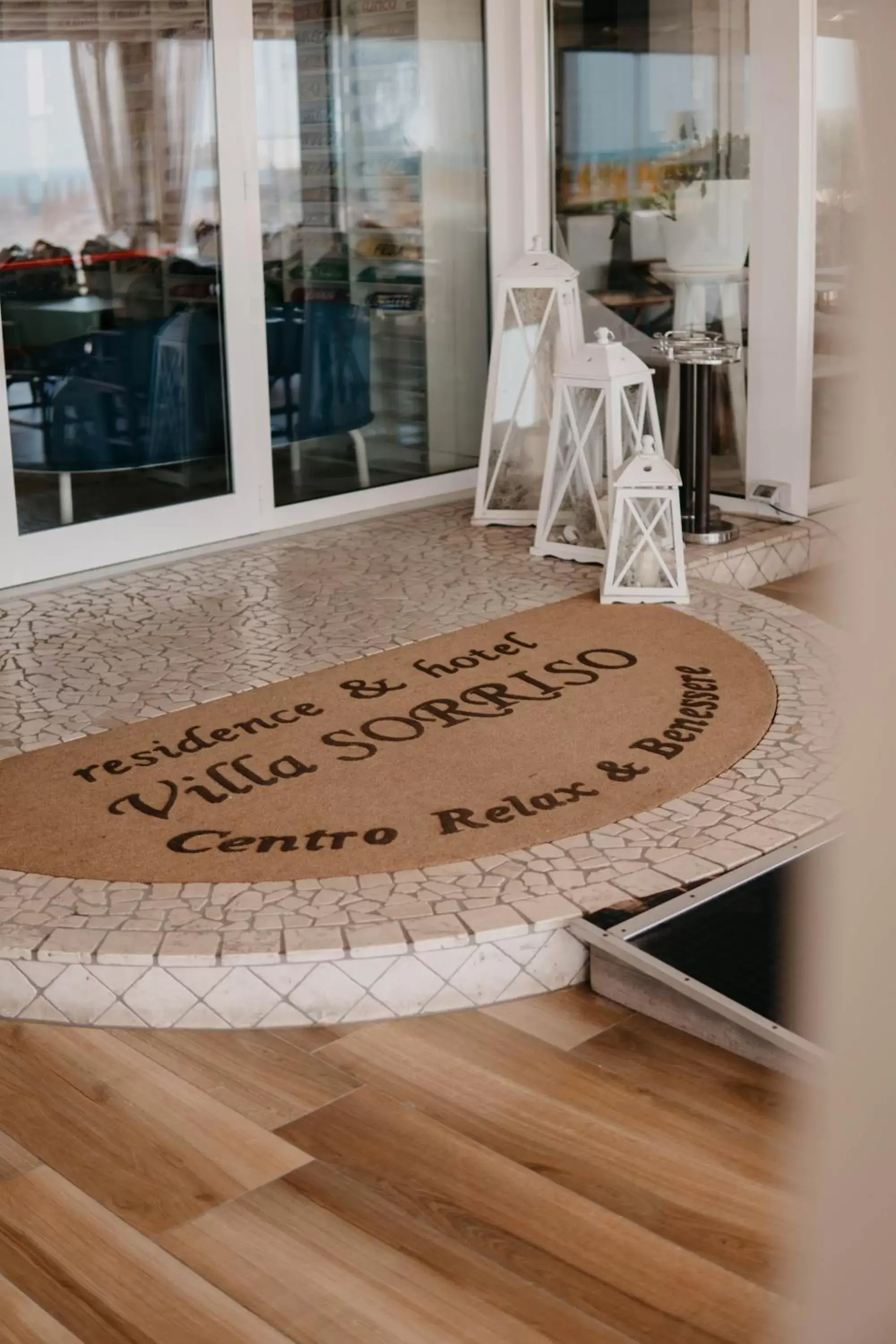 Facade/entrance in Hotel Villa Sorriso