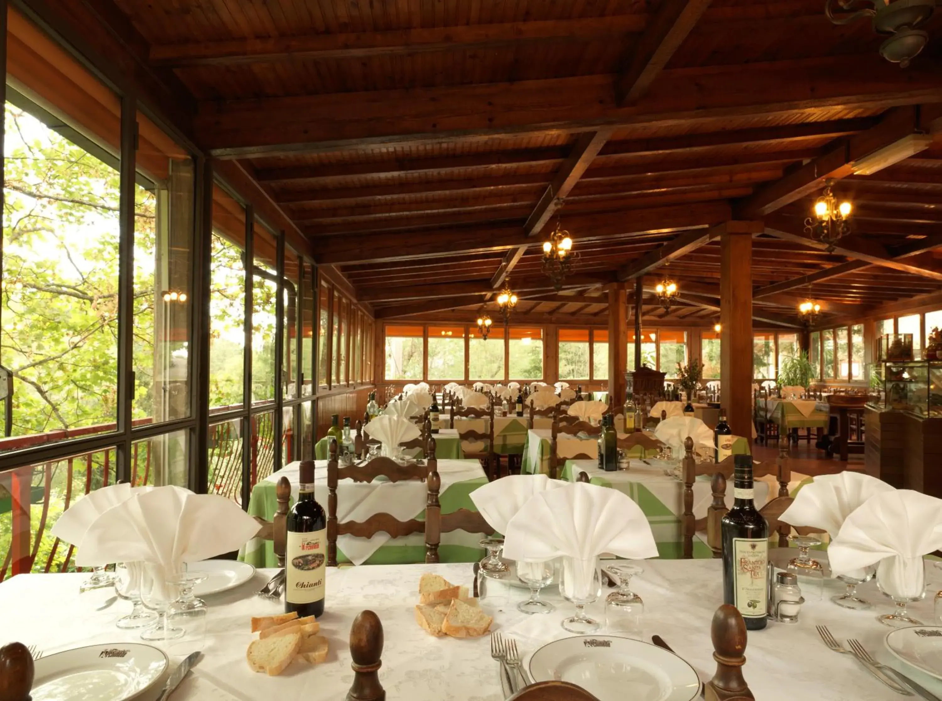 Garden, Restaurant/Places to Eat in Hotel Archimede