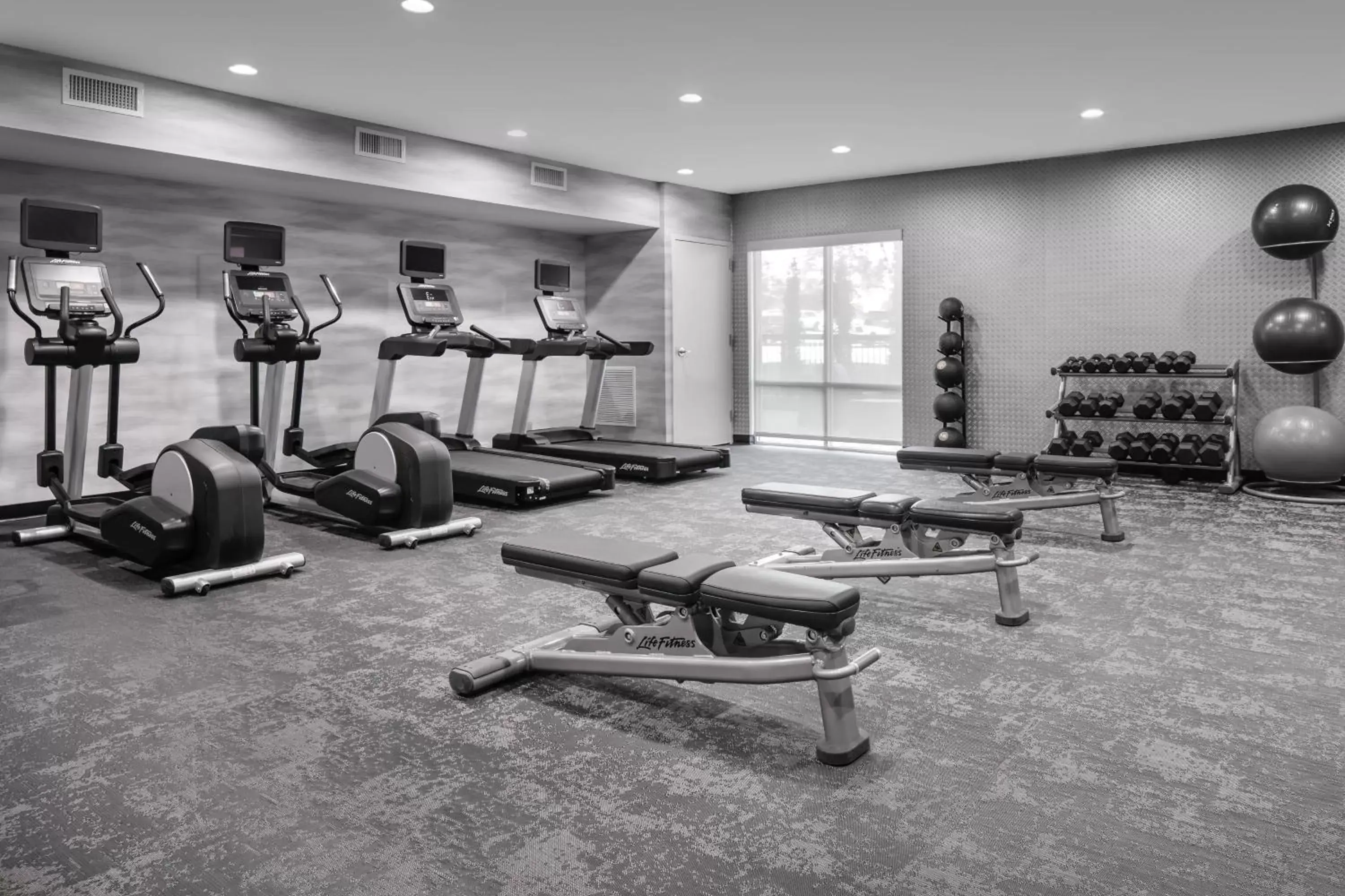 Fitness centre/facilities, Fitness Center/Facilities in Fairfield Inn & Suites by Marriott Tulsa Central