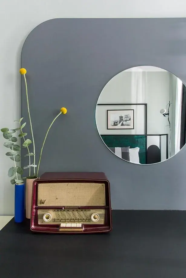 Decorative detail, TV/Entertainment Center in Hotel Les Cigales