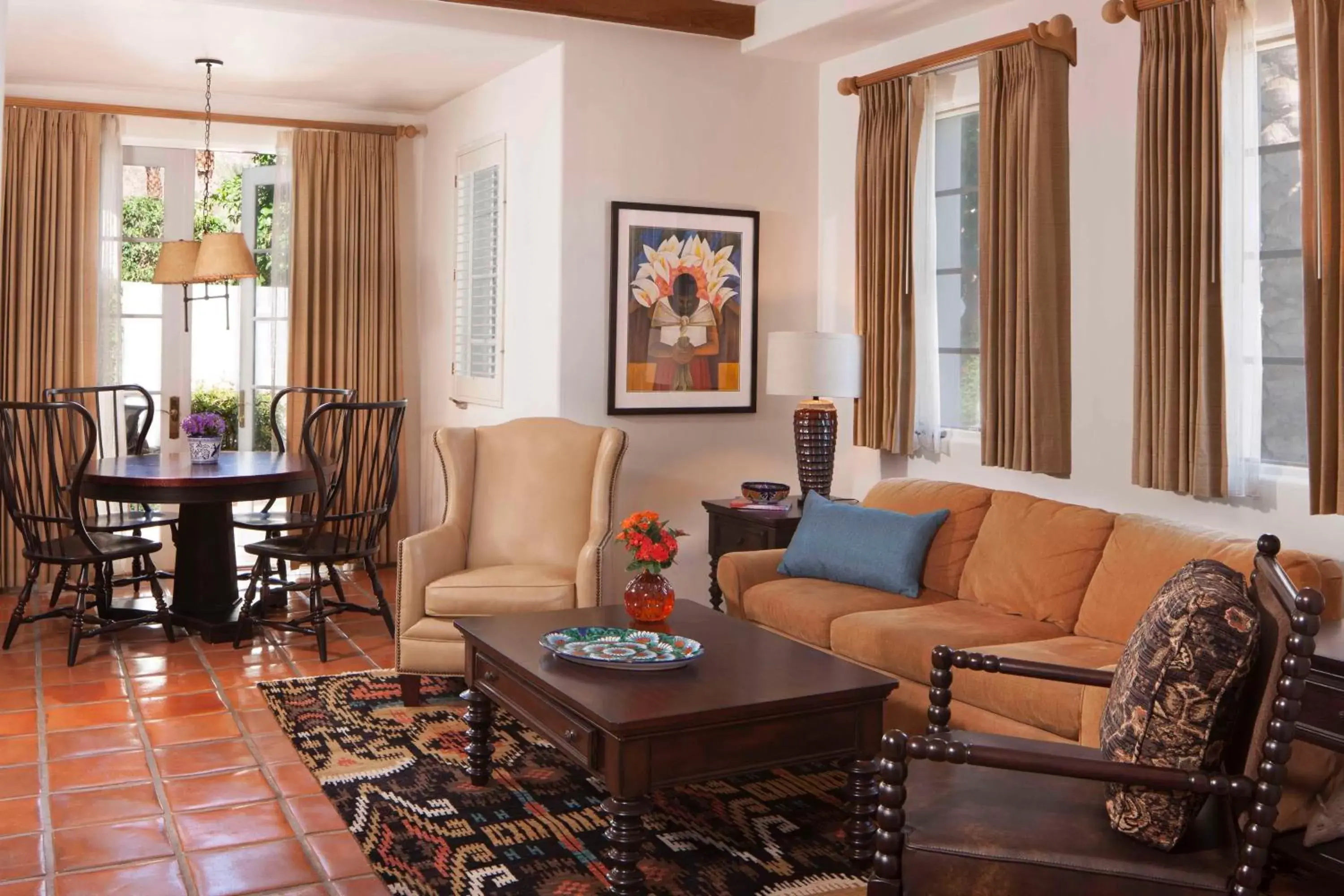 Living room, Seating Area in La Quinta Resort & Club, Curio Collection