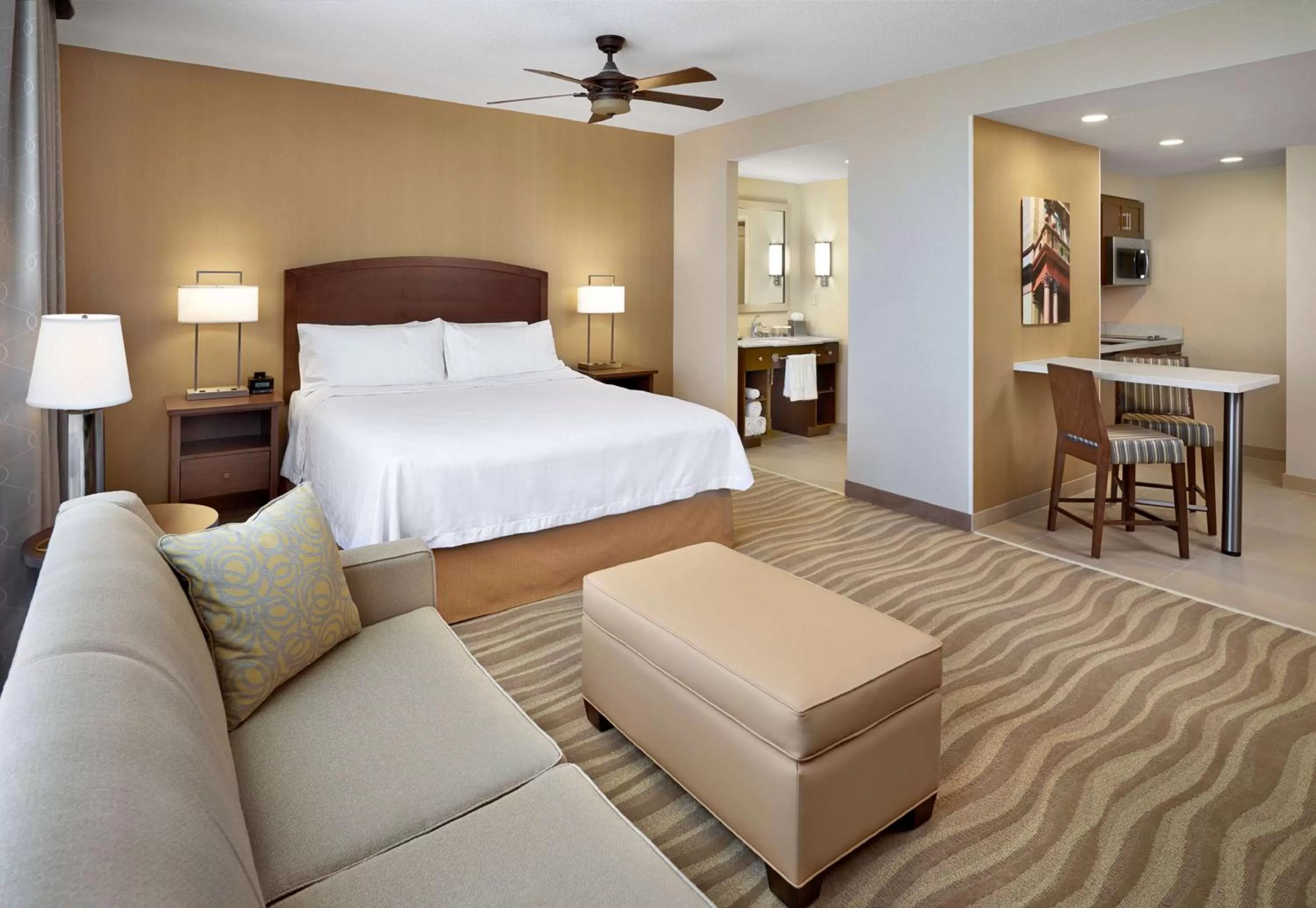 Bedroom, Bed in Homewood Suites by Hilton Halifax - Downtown