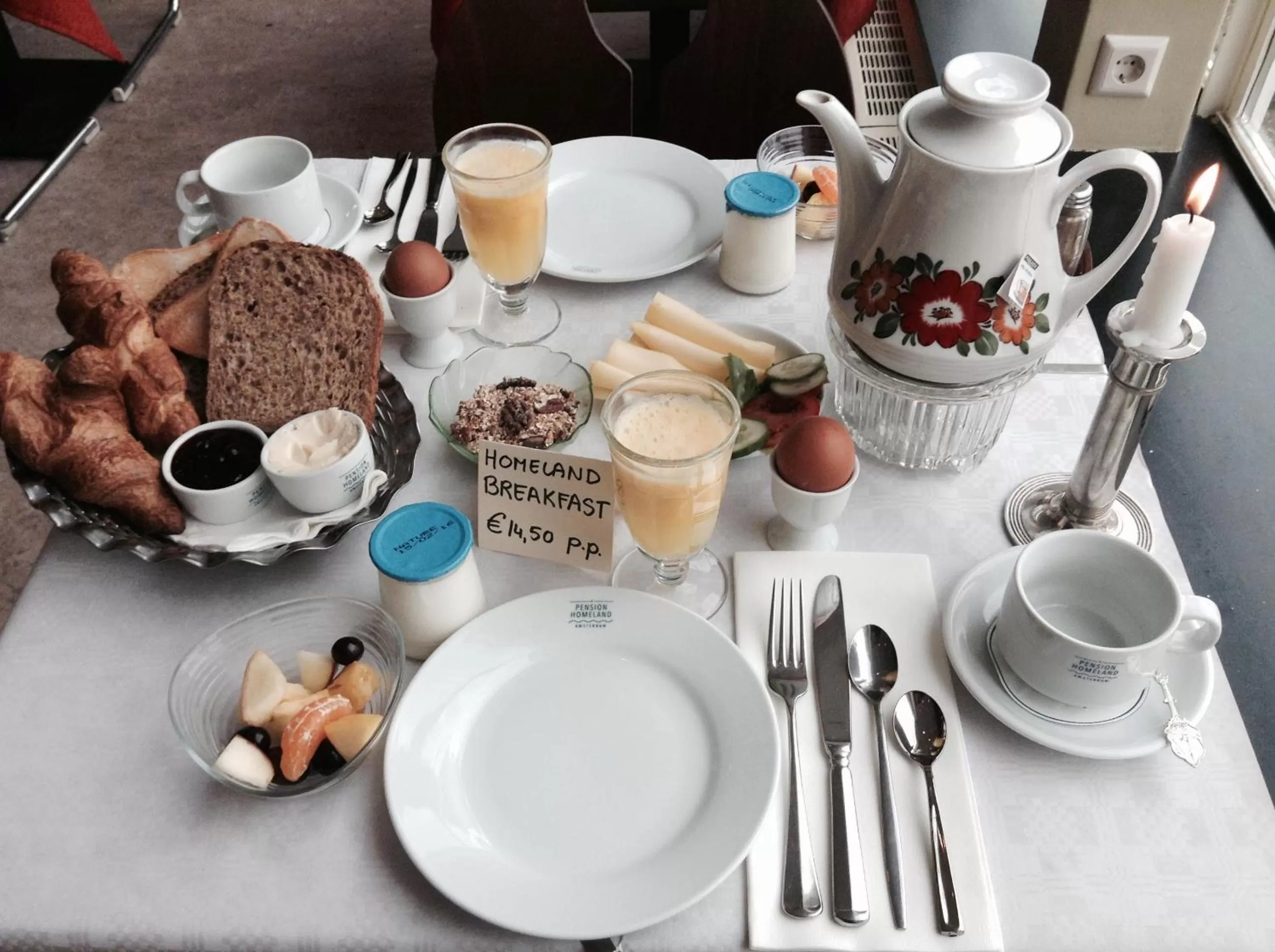 Restaurant/places to eat in Pension Homeland