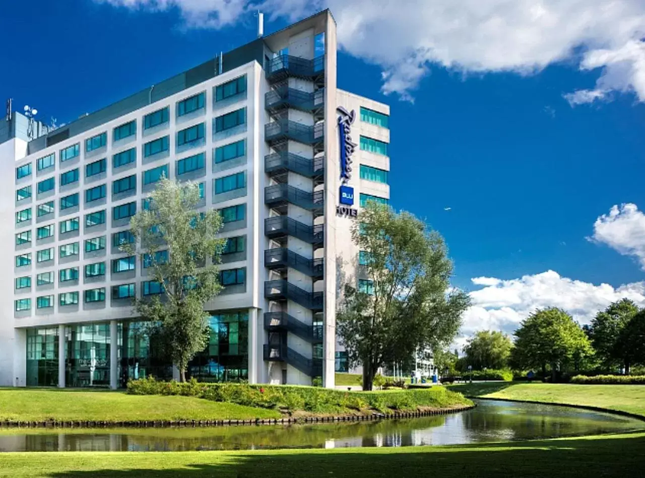 Facade/entrance, Property Building in Radisson Blu Hotel Amsterdam Airport, Schiphol