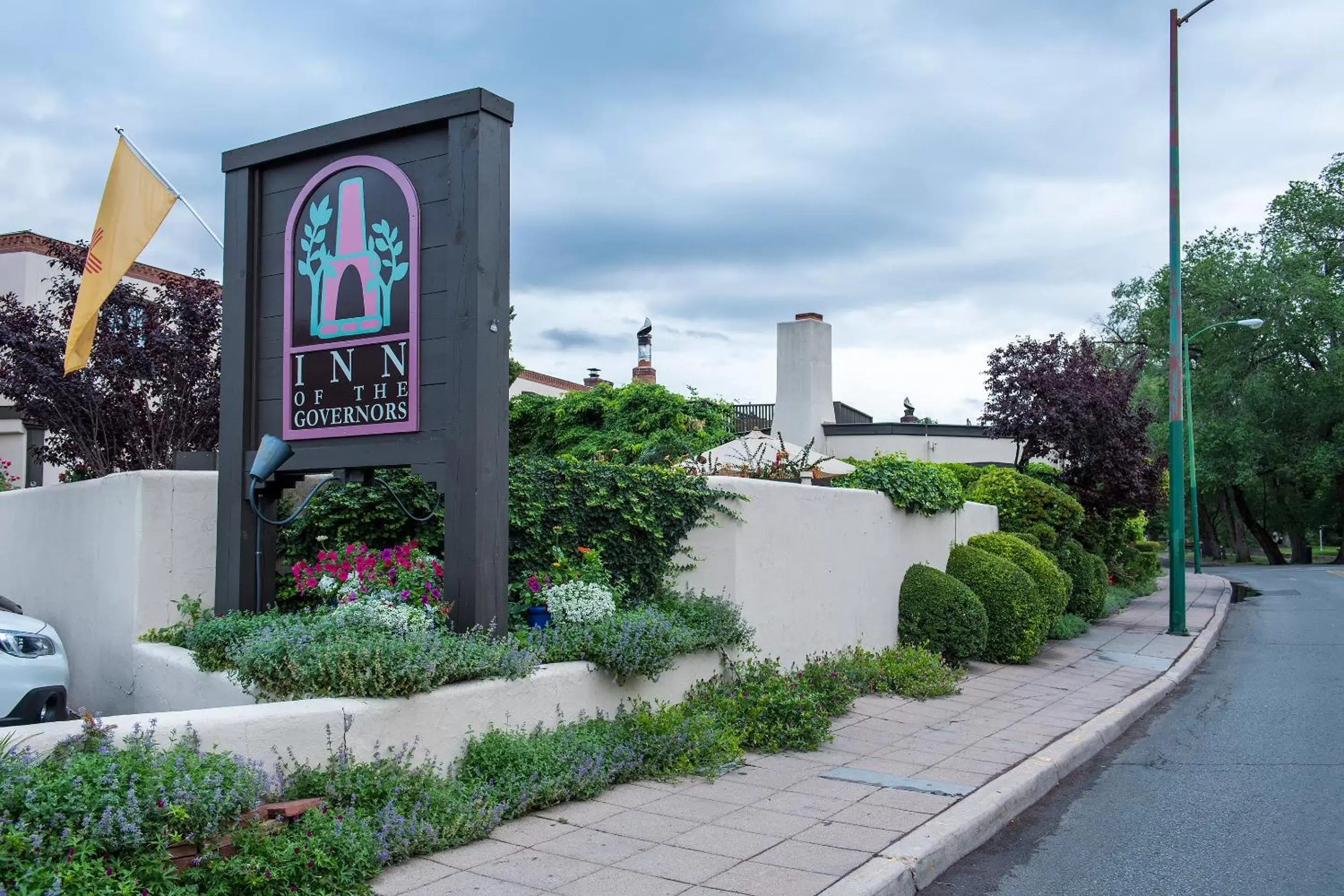 Property building in Inn of the Governors Property building in Inn of the Governors