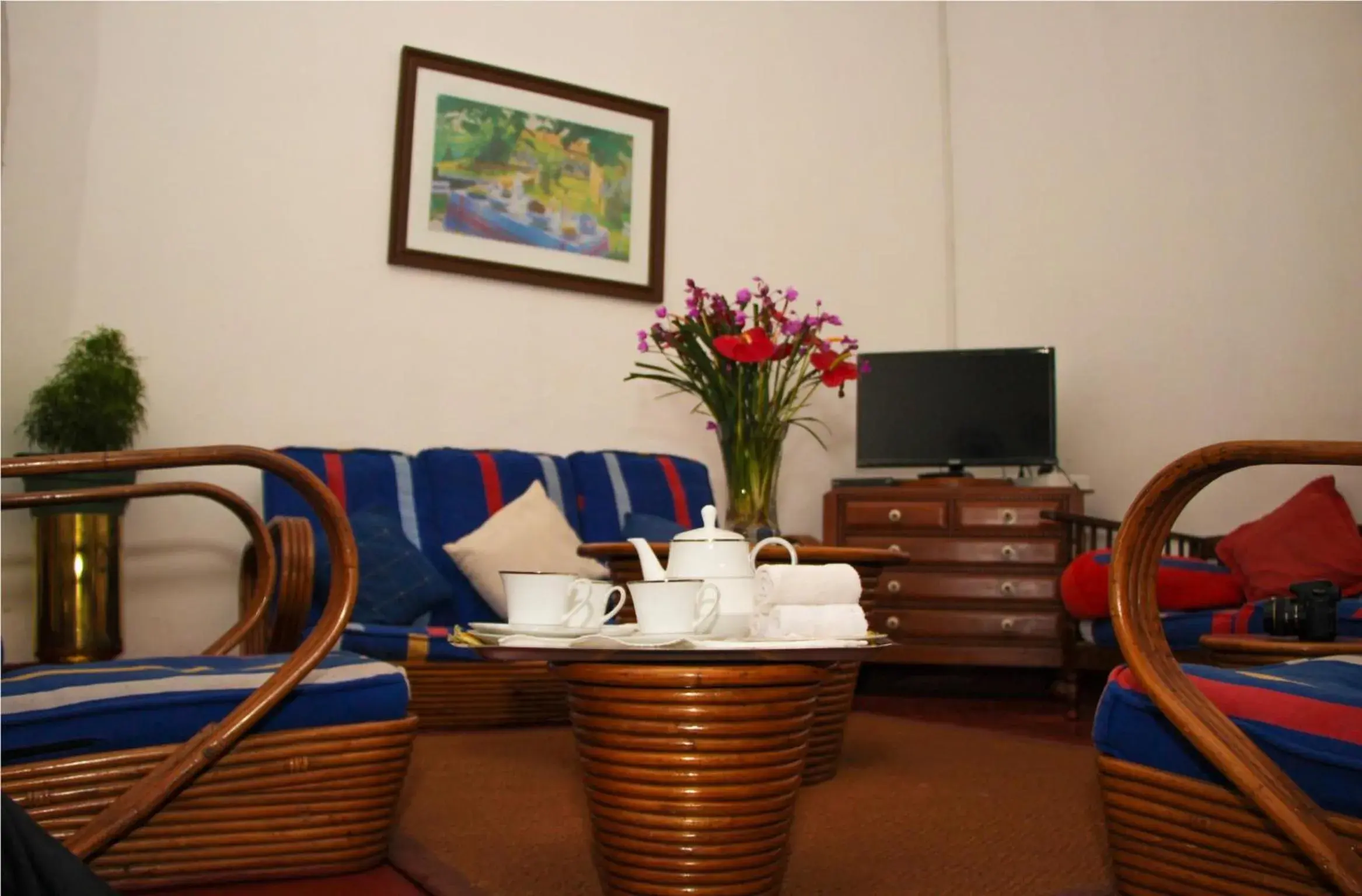 Living room in Hatale Tea Garden Bungalow