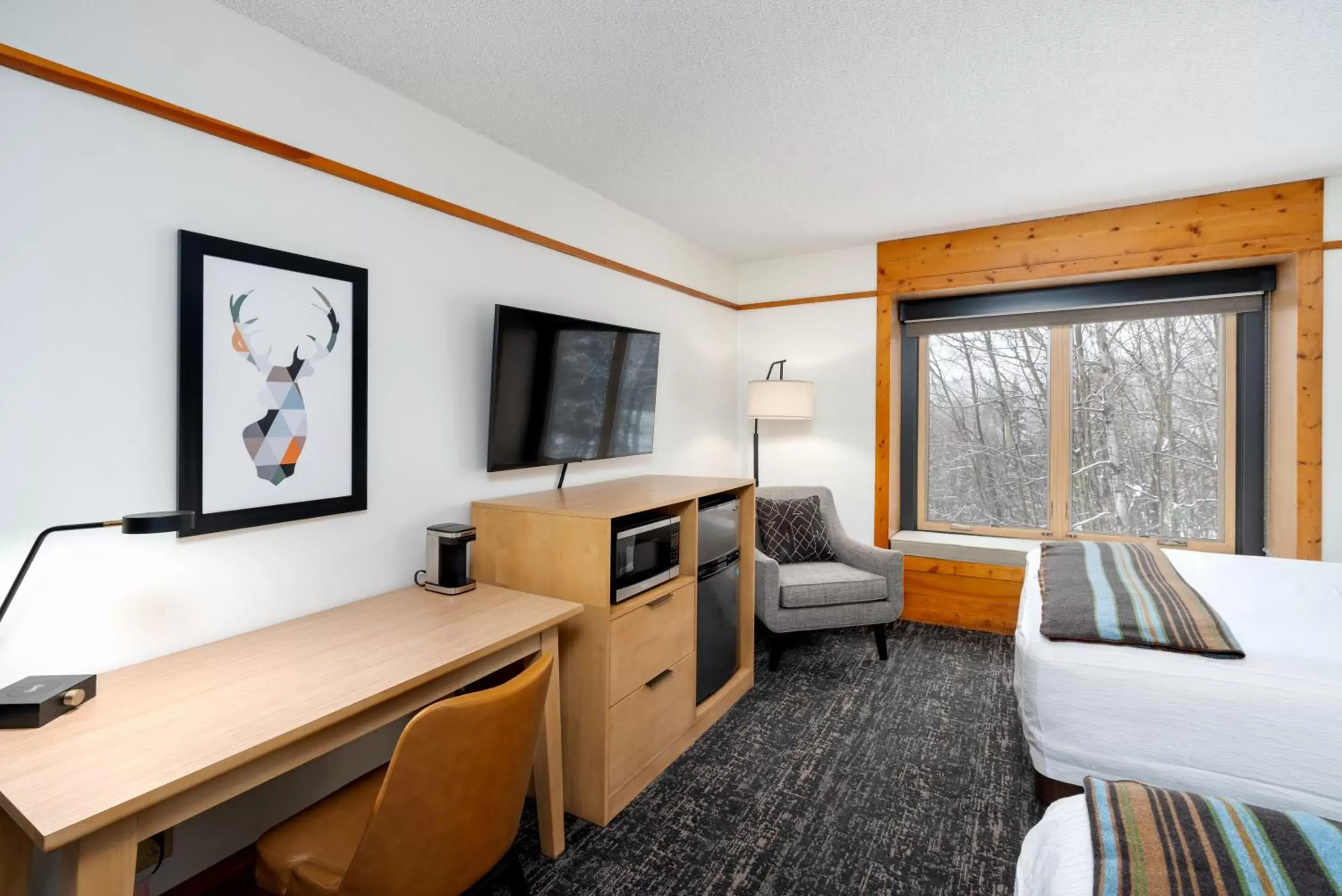TV and multimedia, Seating Area in Caribou Highlands Lodge
