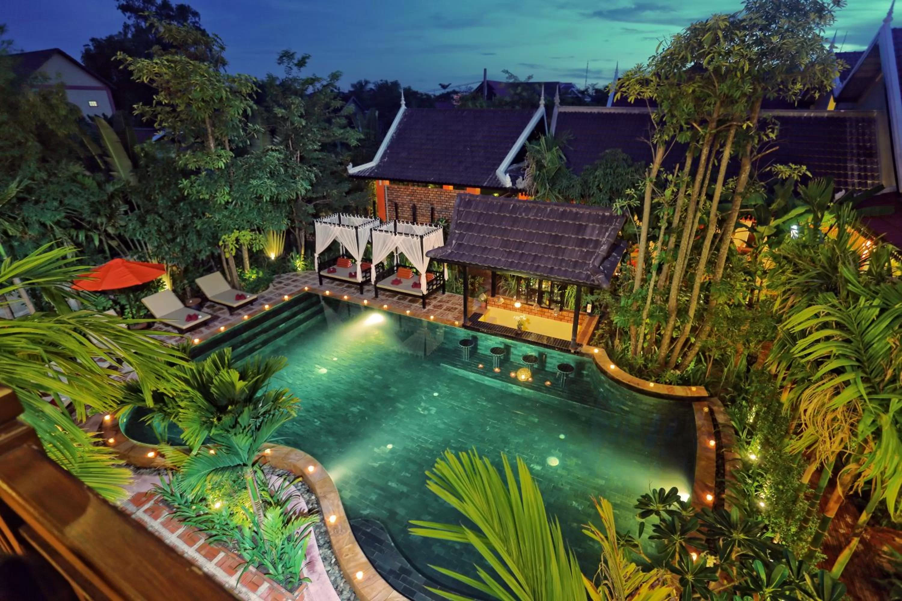 Swimming pool in Residence Indochine Suite