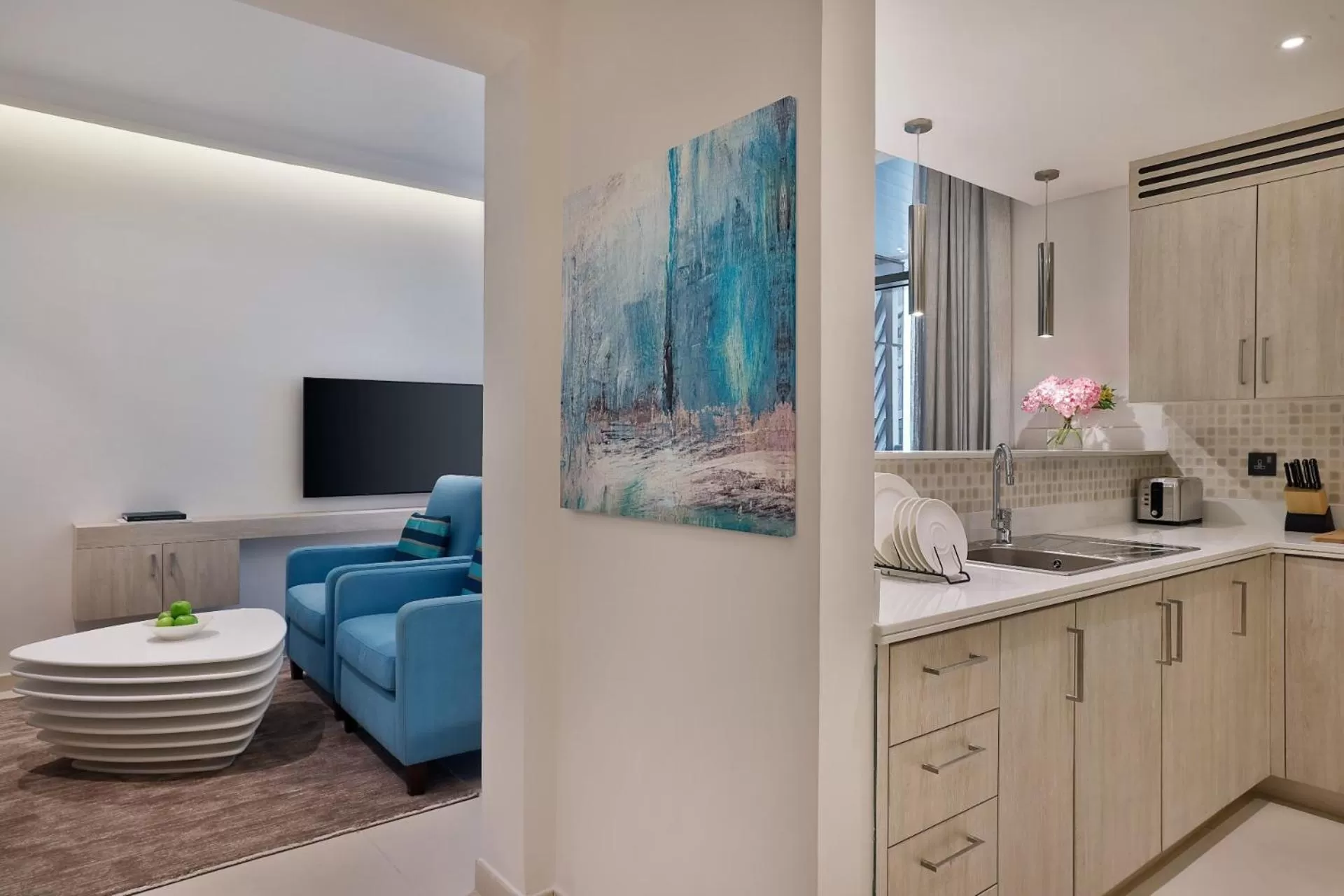 Kitchen or kitchenette in NH Collection Dubai The Palm