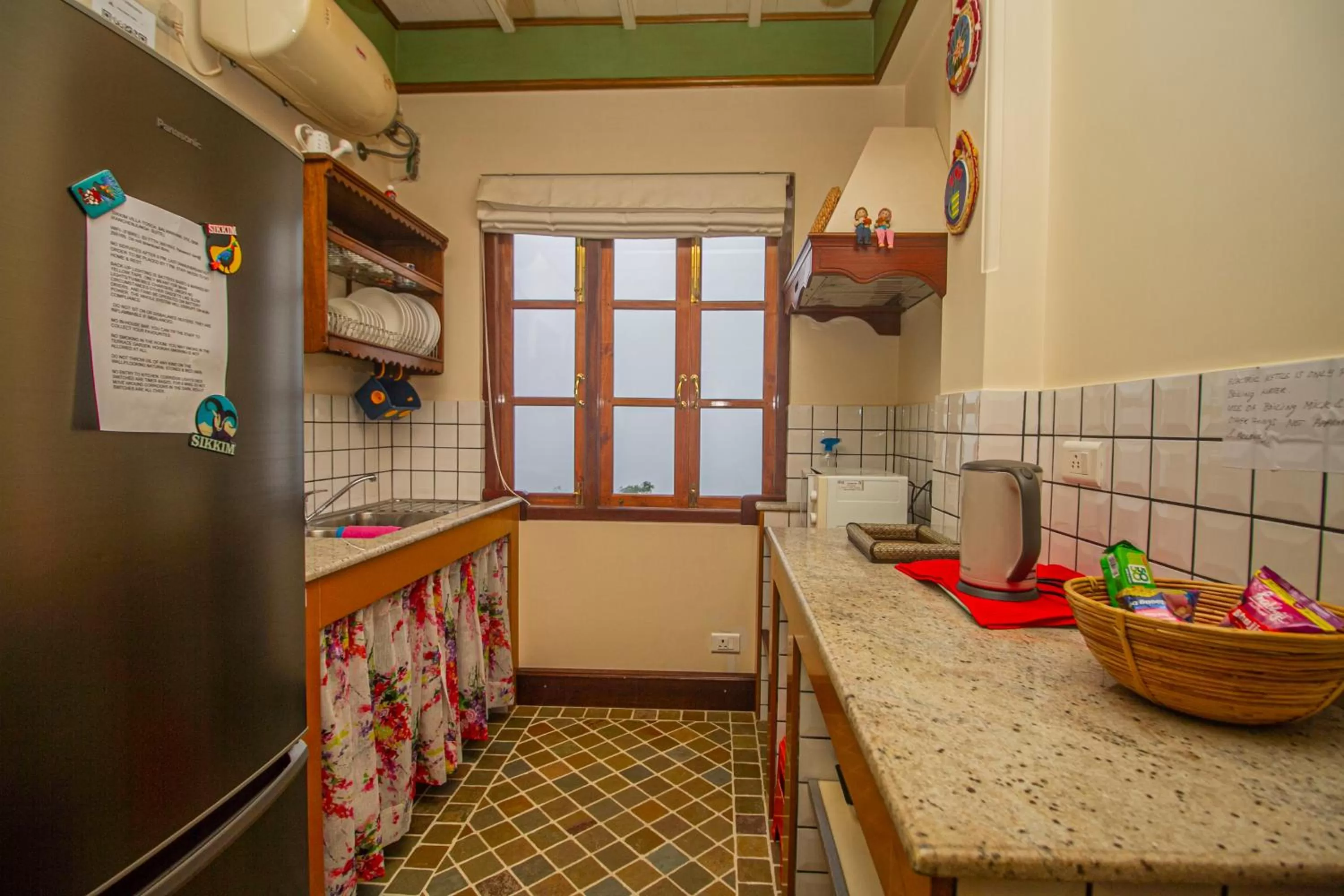 kitchen in Amritara Luxury Villa Tosca, Gangtok