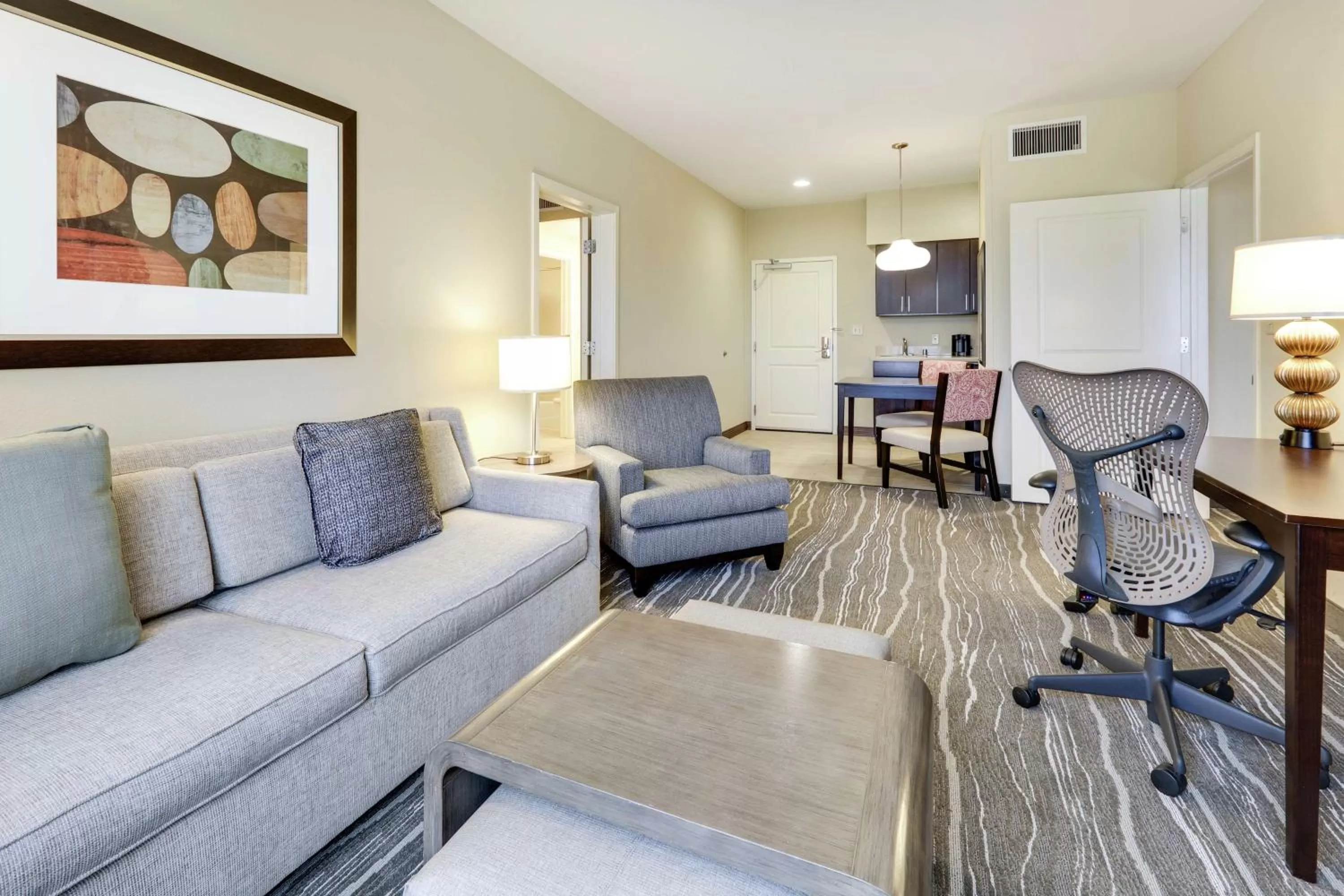 Living room in Homewood Suites by Hilton Dallas/Allen