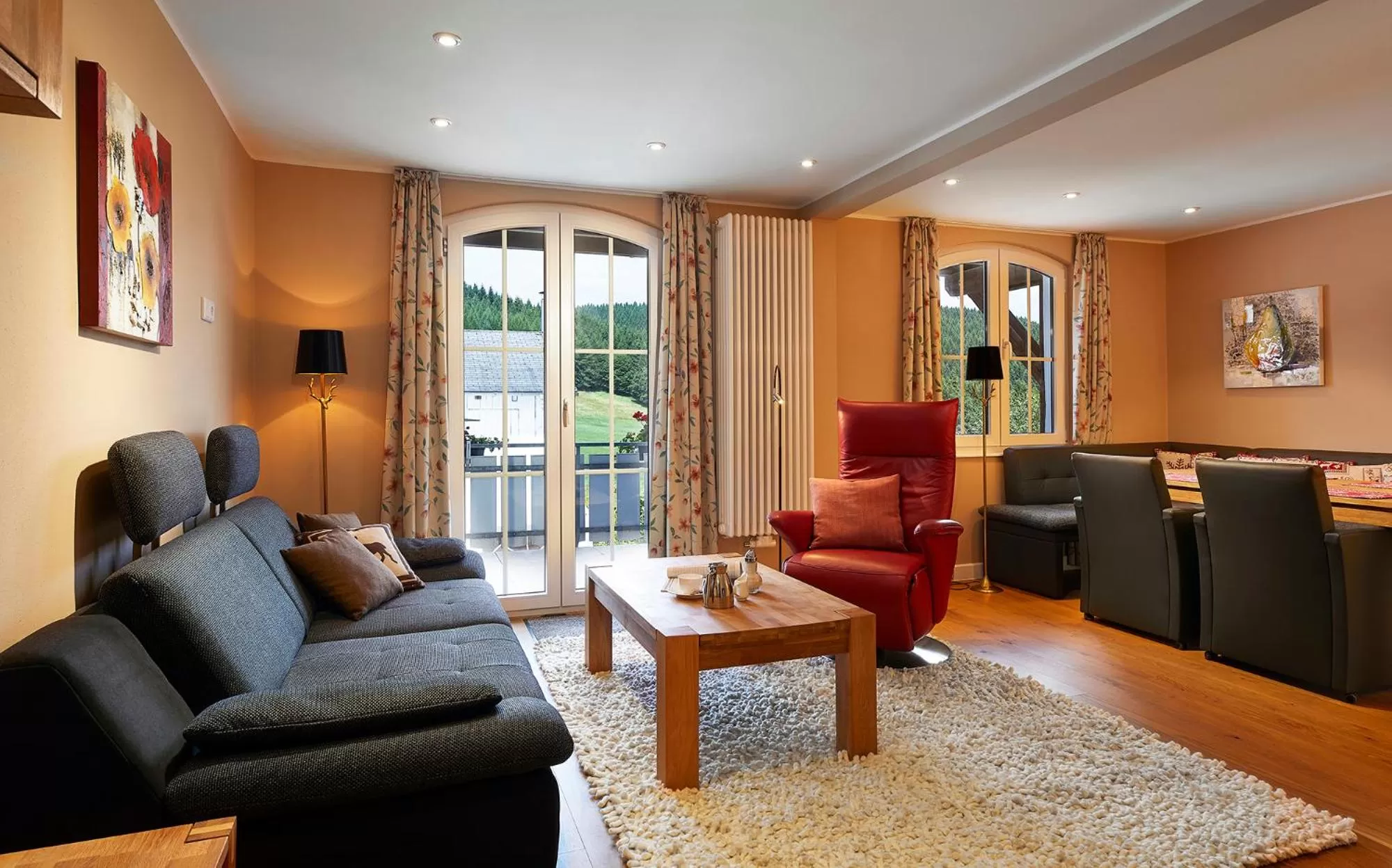 Living room, Seating Area in Hotel Rimberg