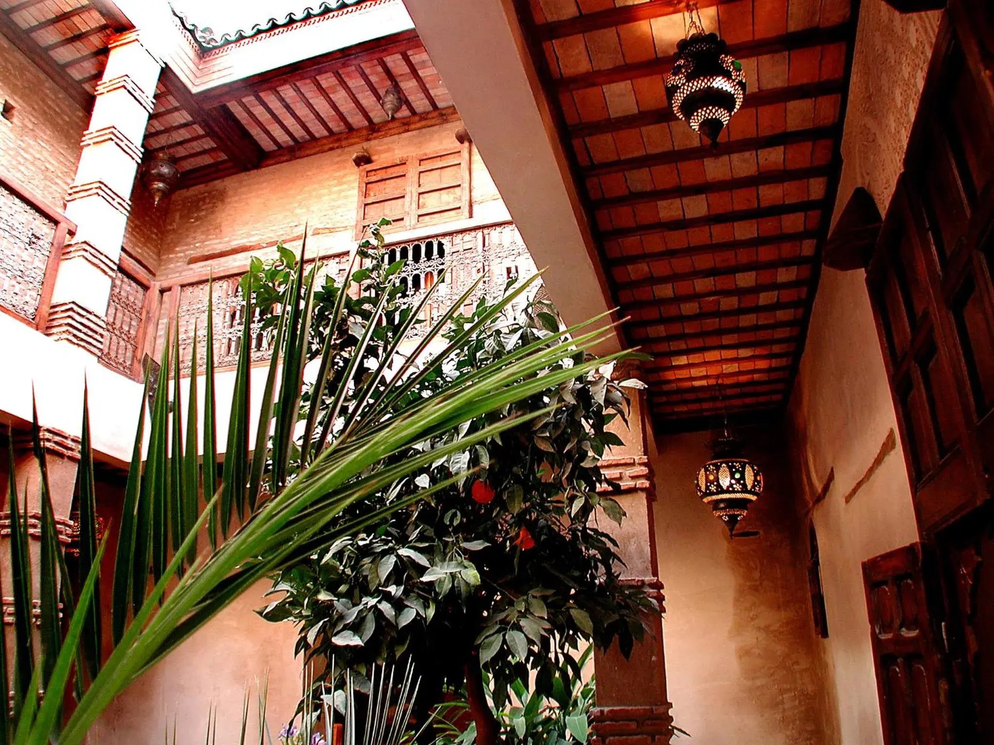 Decorative detail in Riad Aladdin