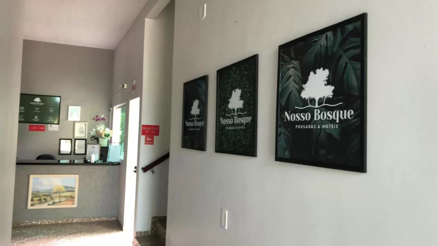 Lobby or reception in Hotel Nosso Bosque
