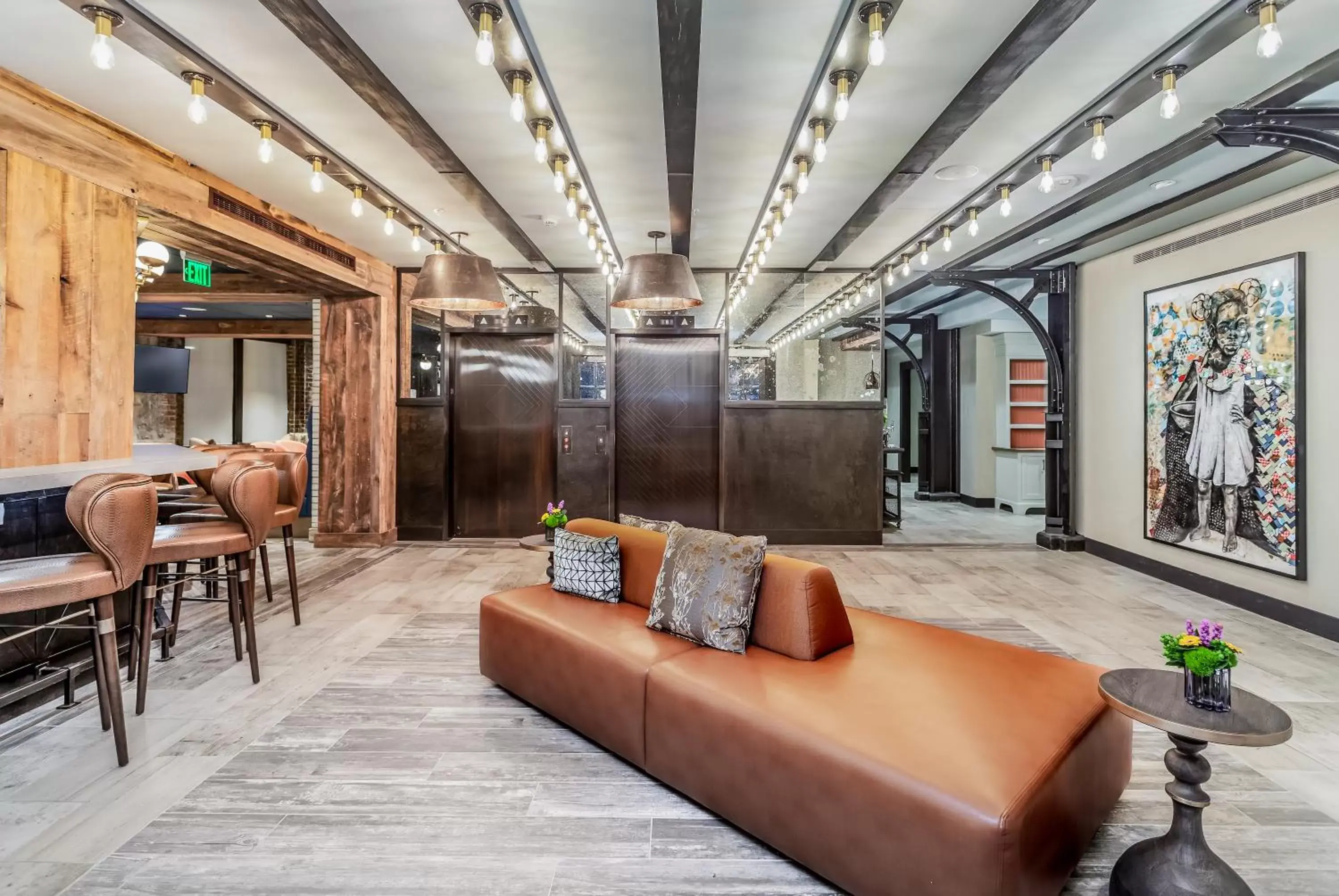 Seating area, Lounge/Bar in The Mercantile Hotel