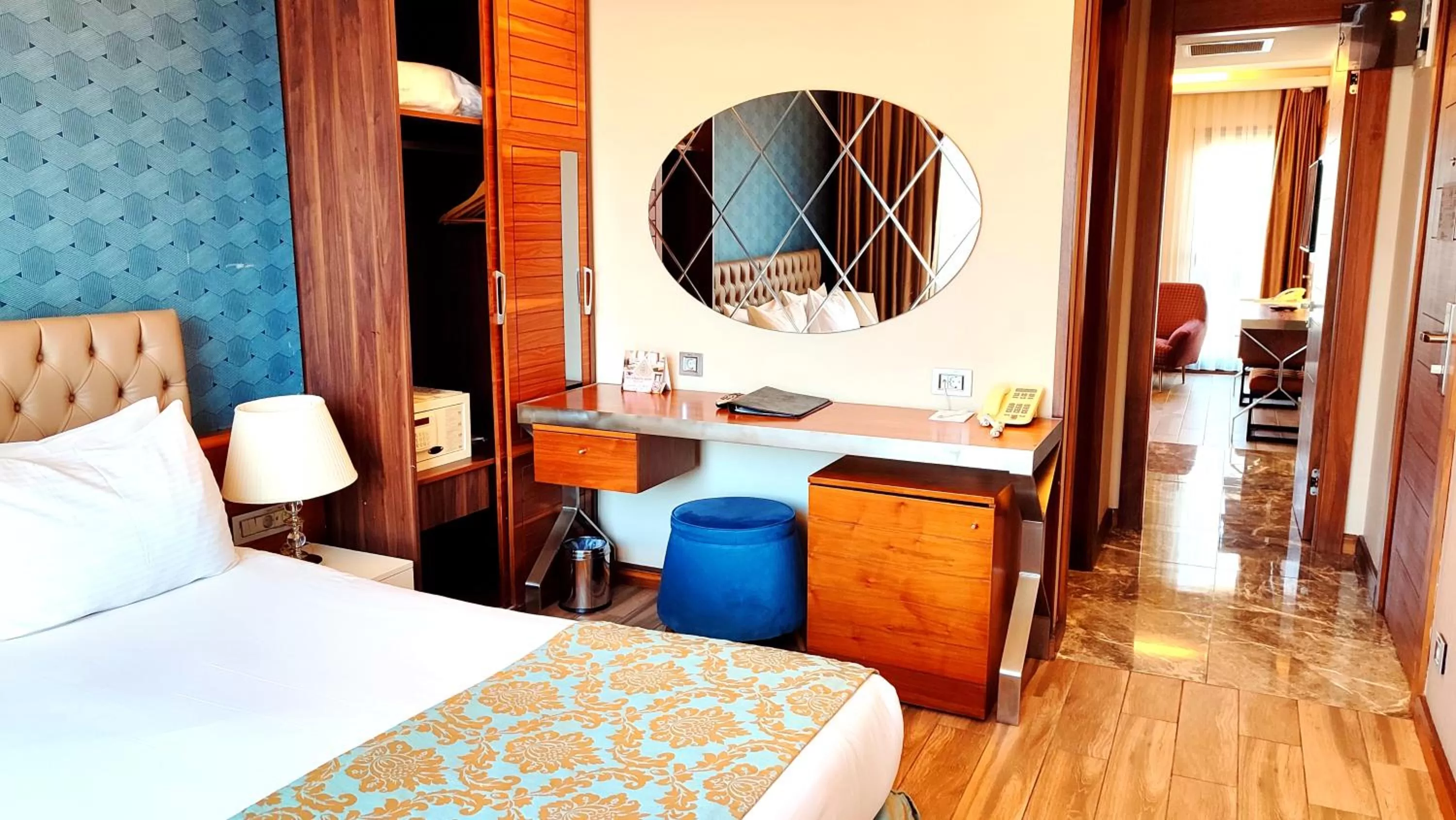 Bed in Old Port Hotel