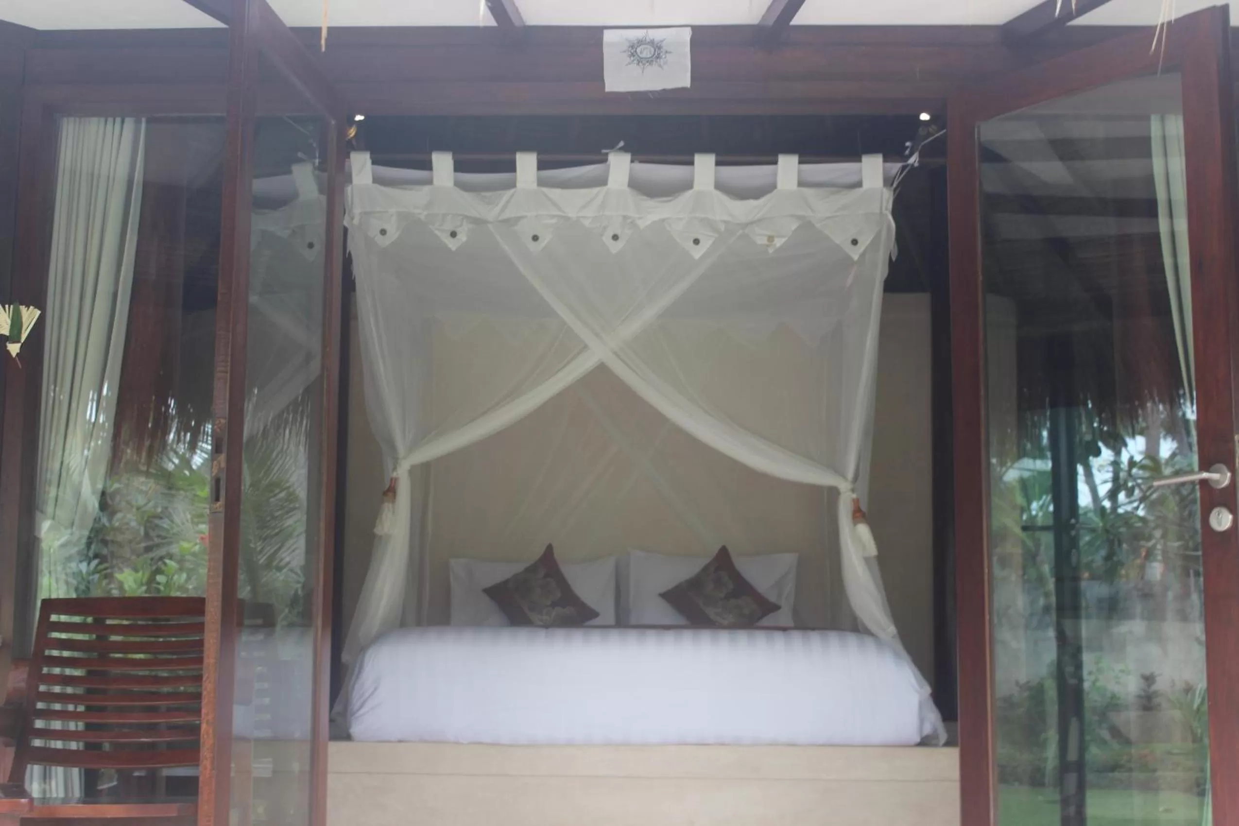 Bed in Sanghyang Bay Villas