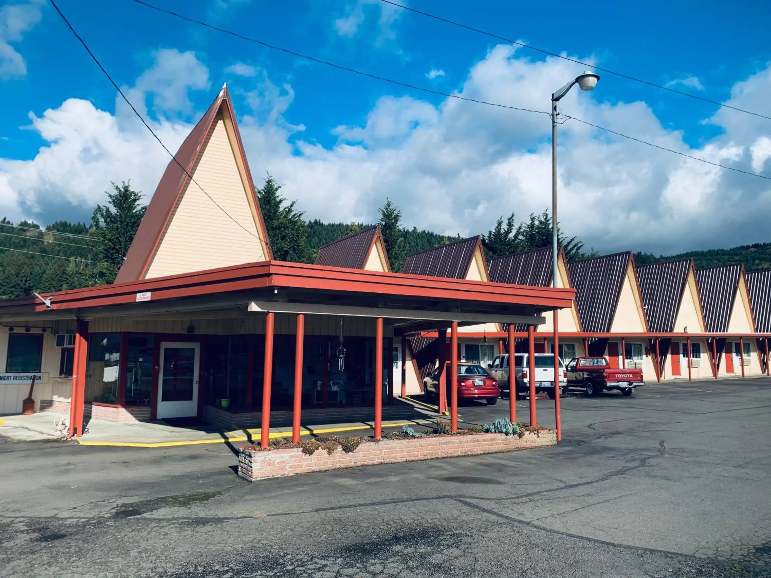 Property Building in The Ranch Motel