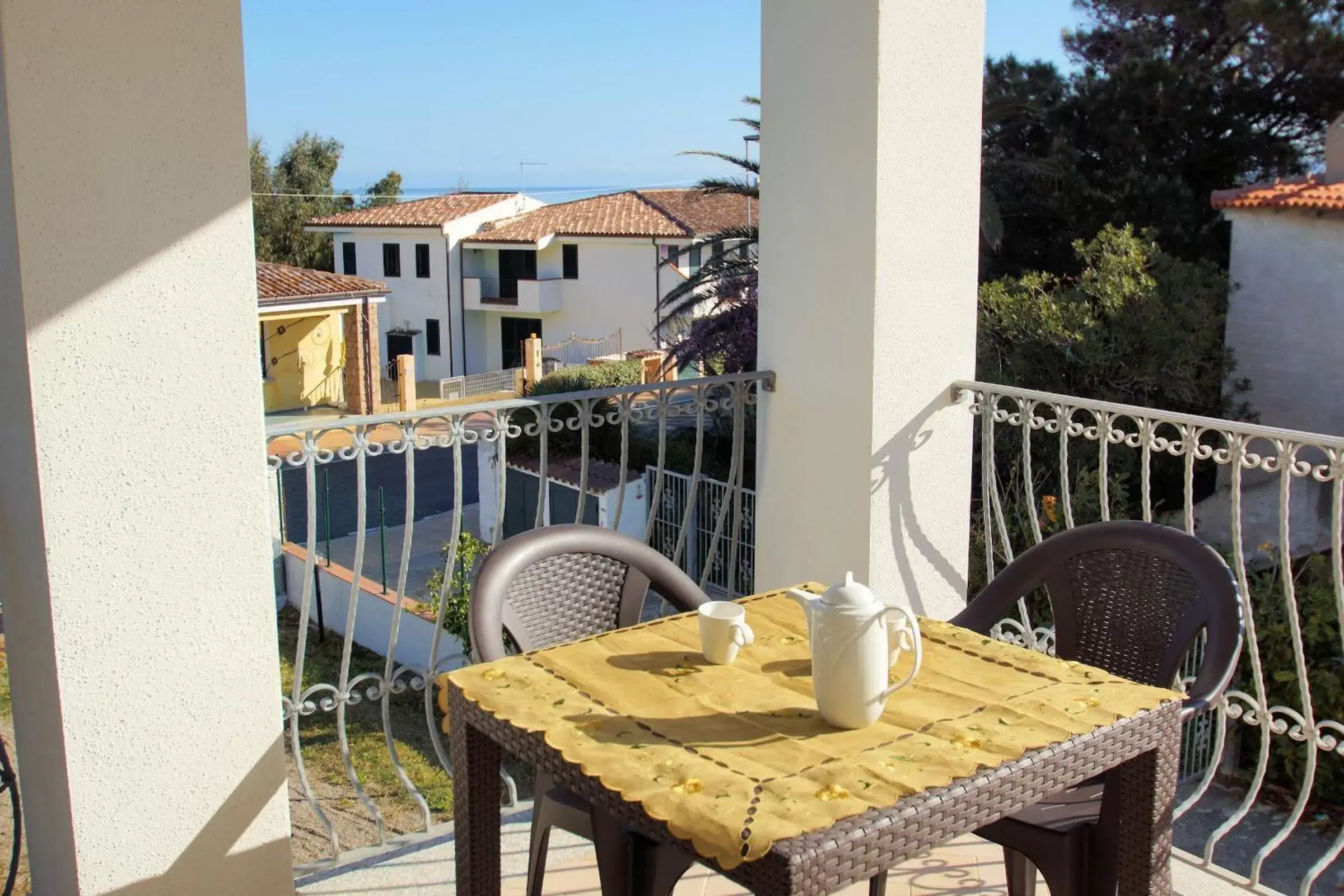 Balcony/Terrace in Hotel La Tartaruga Bianca