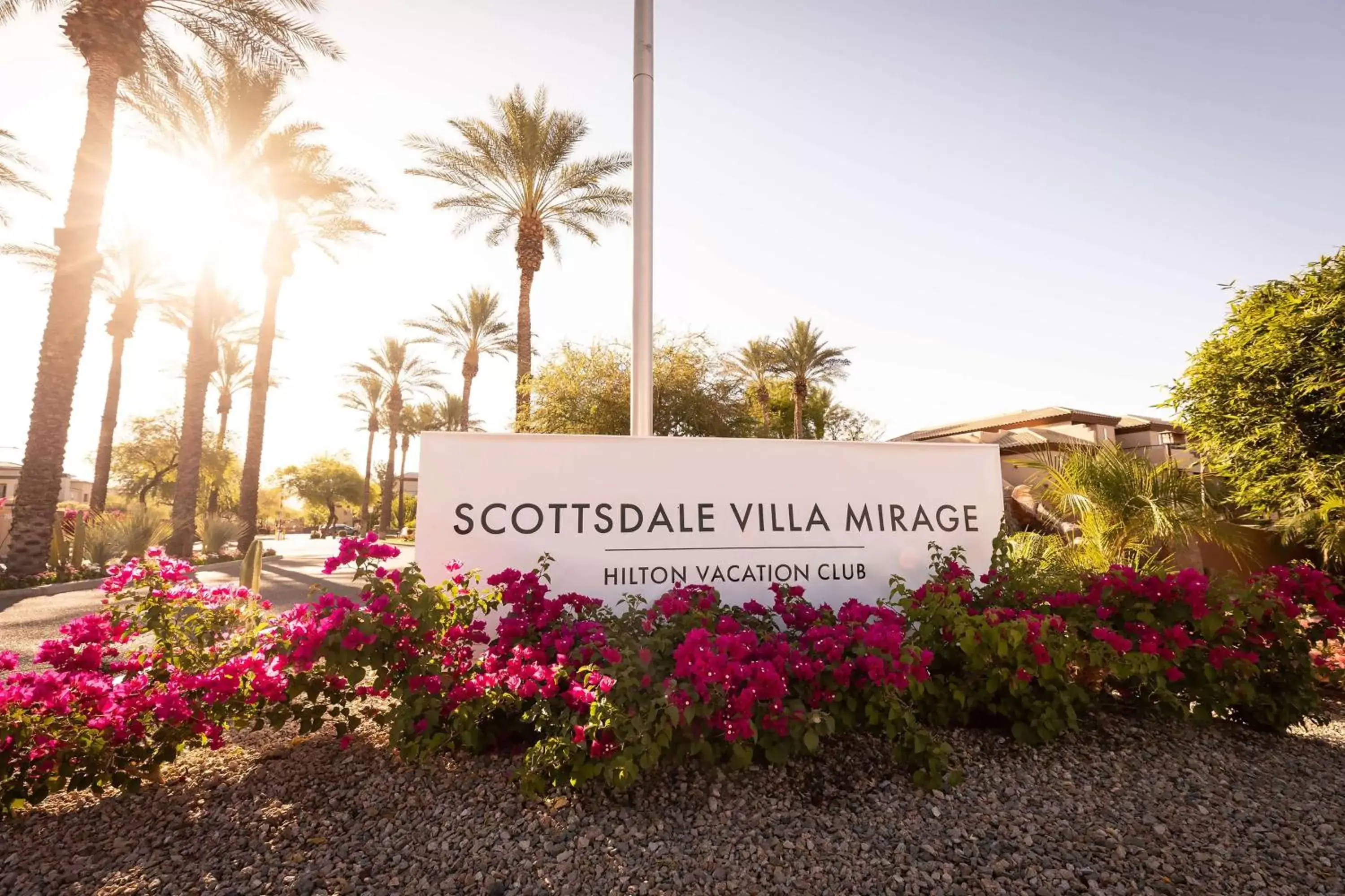 Property building, Property Logo/Sign in Hilton Vacation Club Scottsdale Villa Mirage