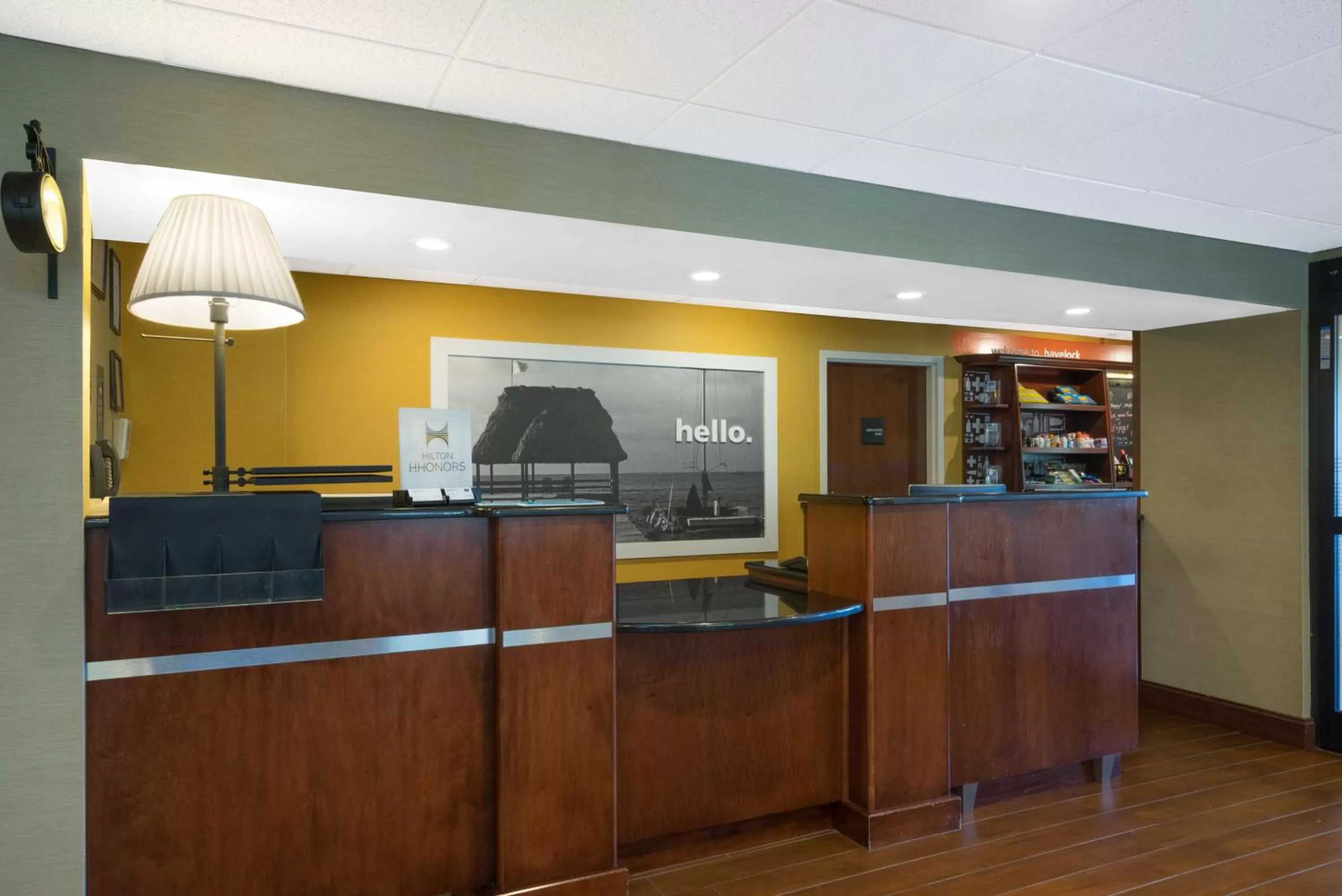 Lobby or reception in Hampton Inn Havelock