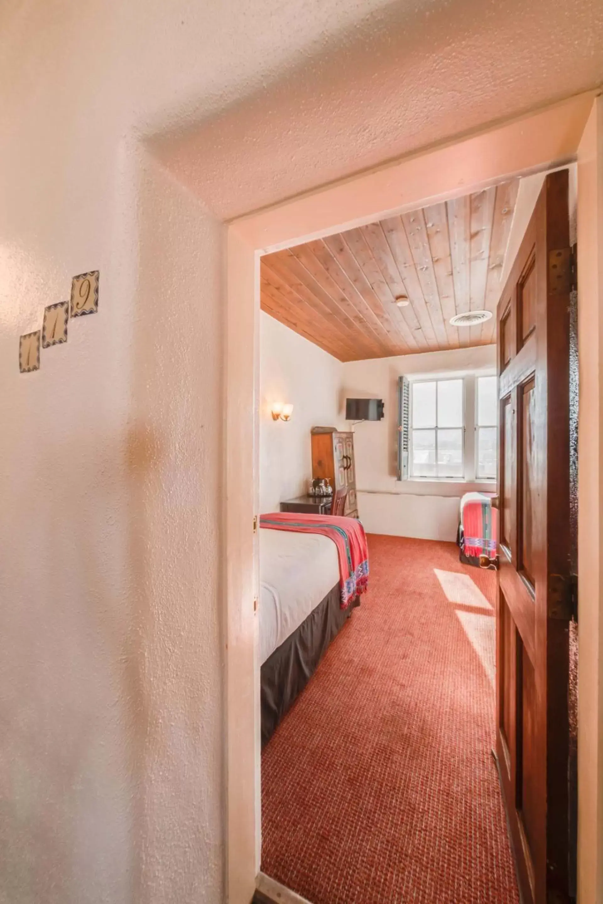 Bedroom, Bed in The Historic Taos Inn