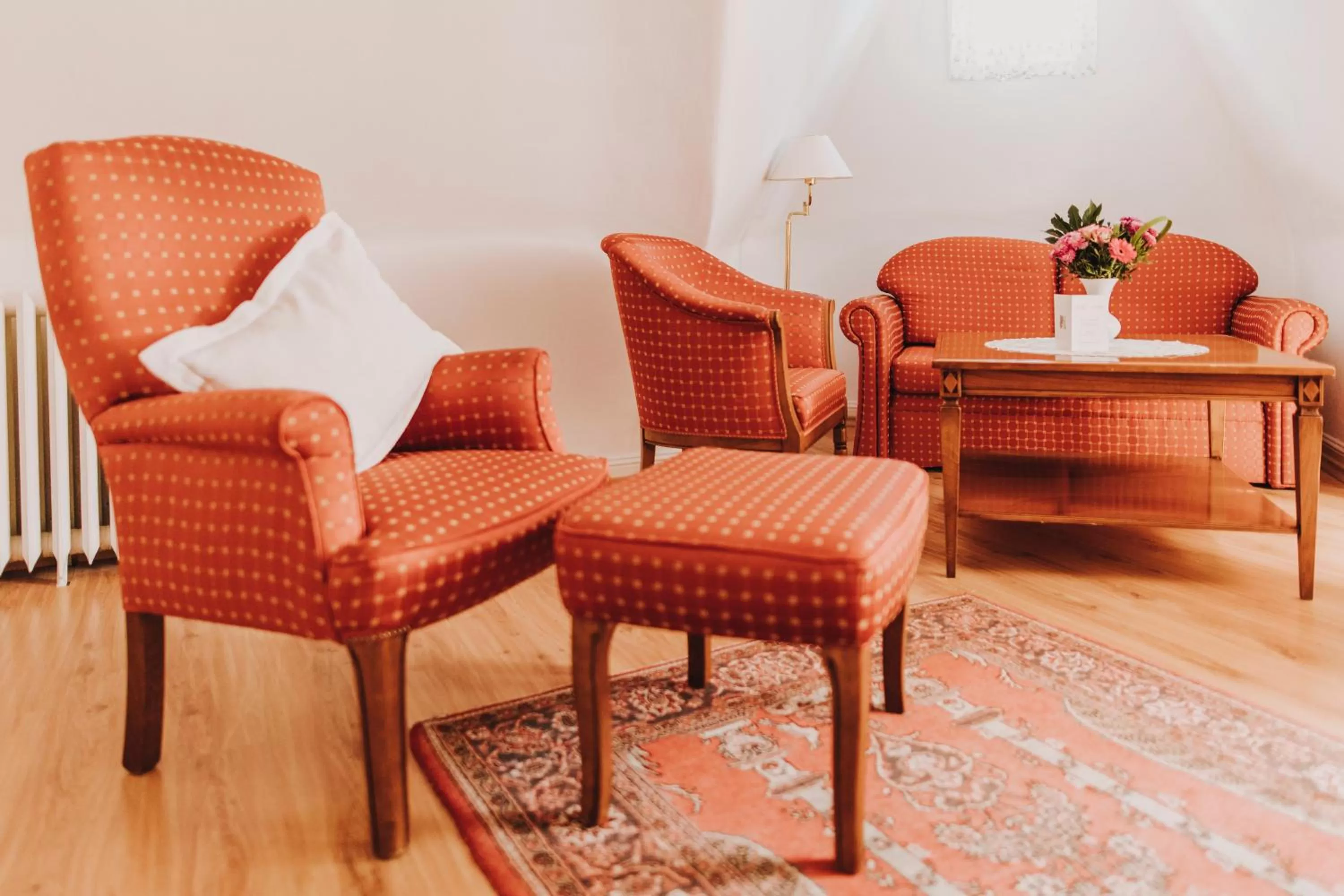 Seating area in Hotel Spöttel