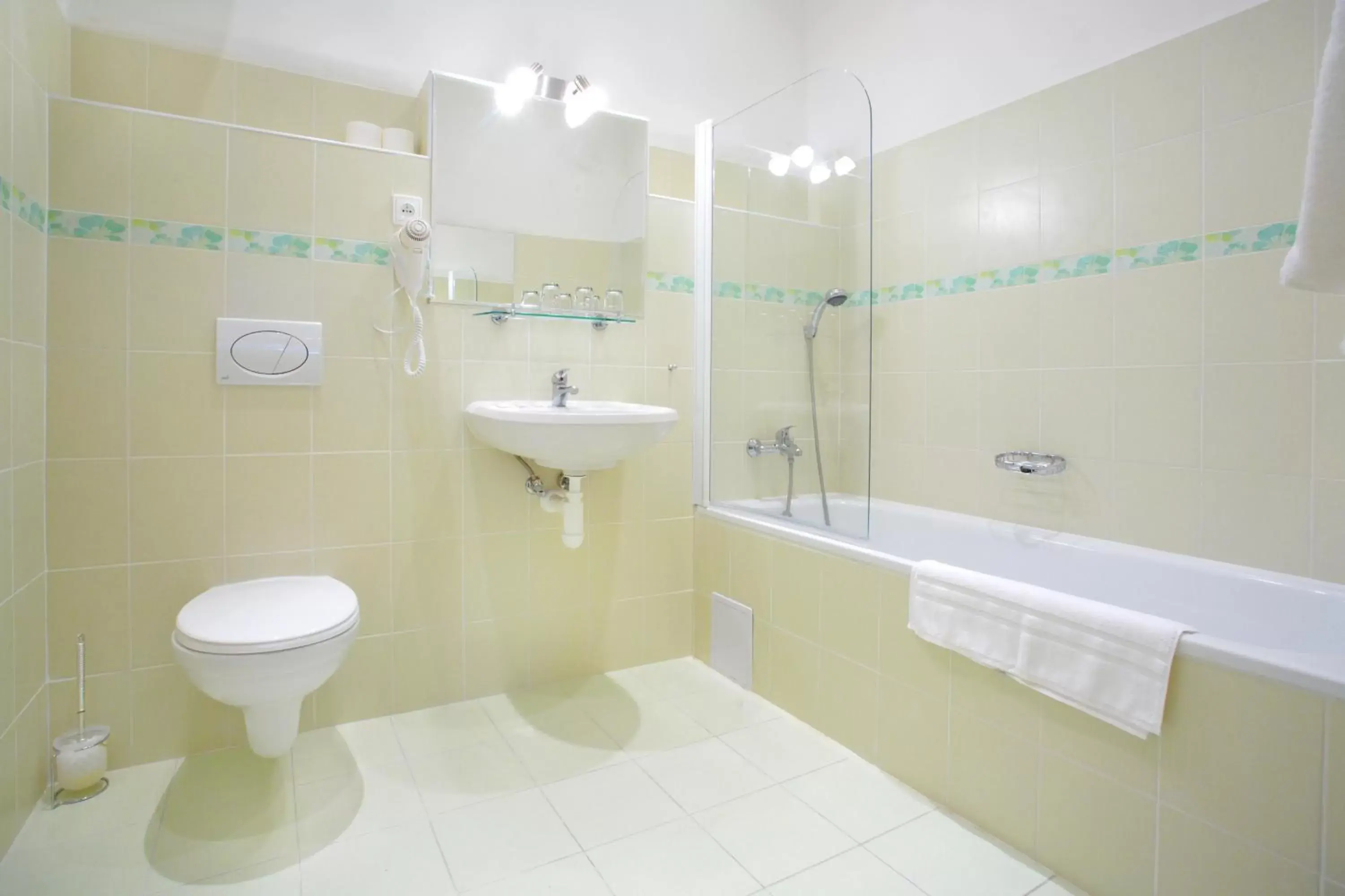 Bathroom in Wenceslas Square Hotel - Czech Leading Hotels