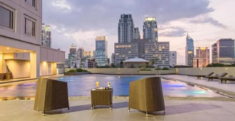 City view, Swimming Pool in Royal Kuningan Hotel